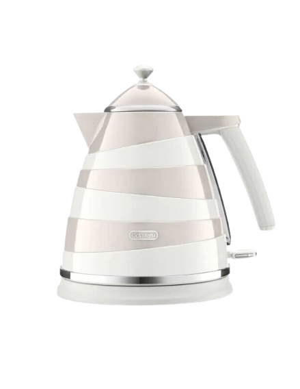 DeLonghi Avvolta Class Kettle- Graceful White