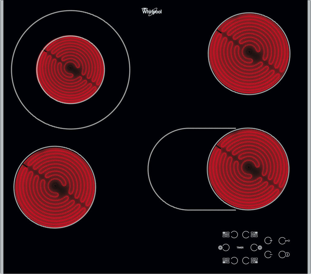 Whirlpool Hob 60cm Ceran Glass Touch