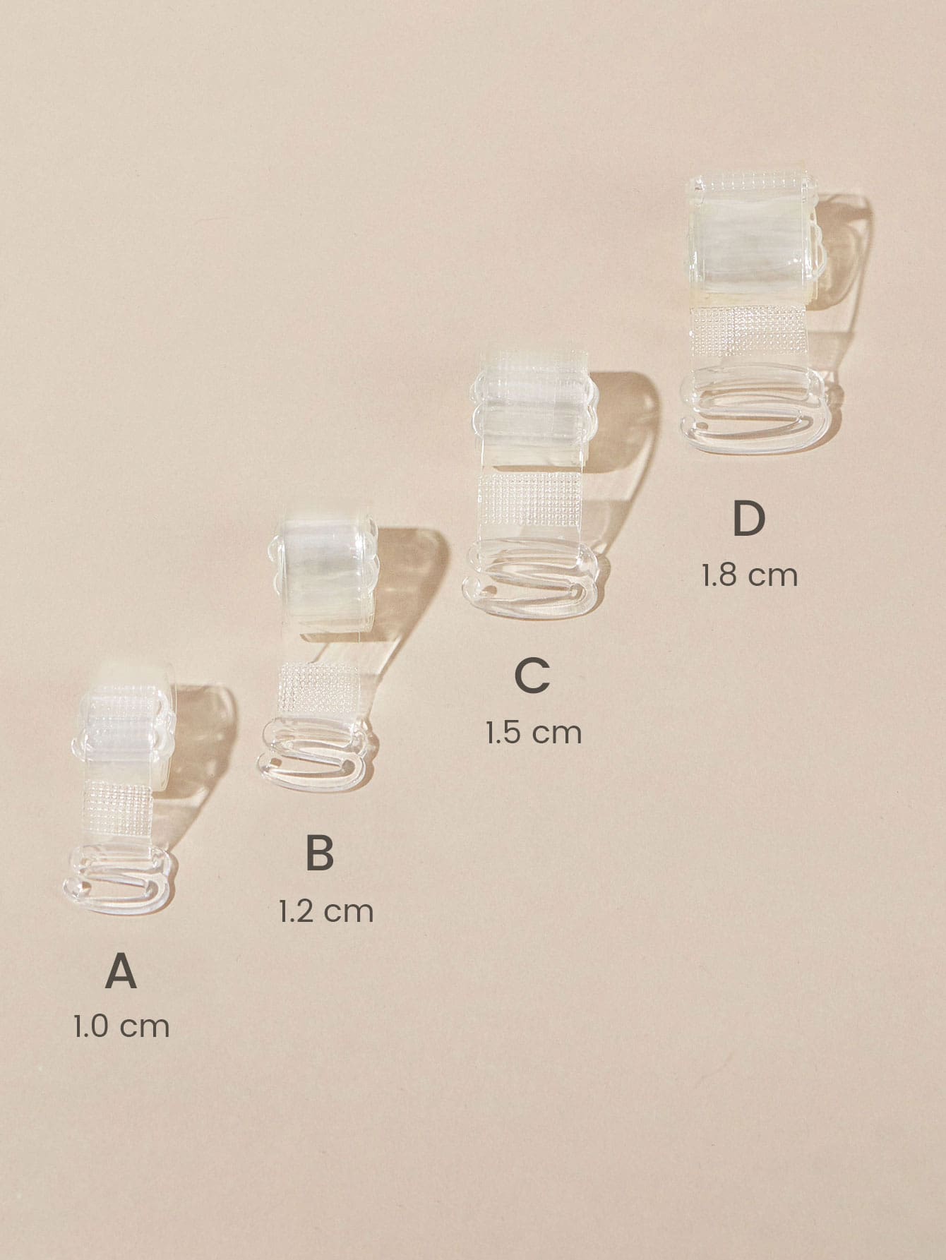 3pairs Clear Bra Strap