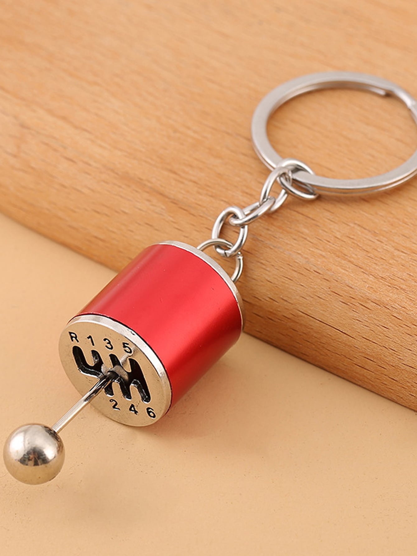 1pc Men Car Gear Charm Keychain Decoration For Boyfriend Gifts