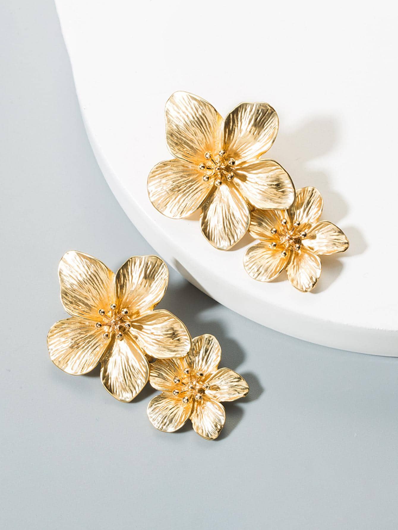 Flower Drop Earrings