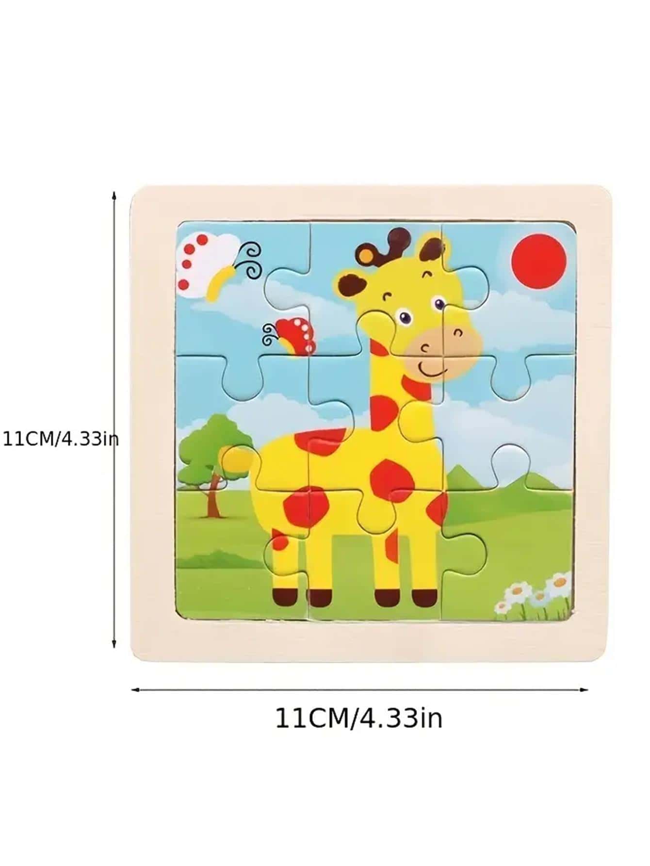 9pcs Cartoon Design Jigsaw Puzzle Game