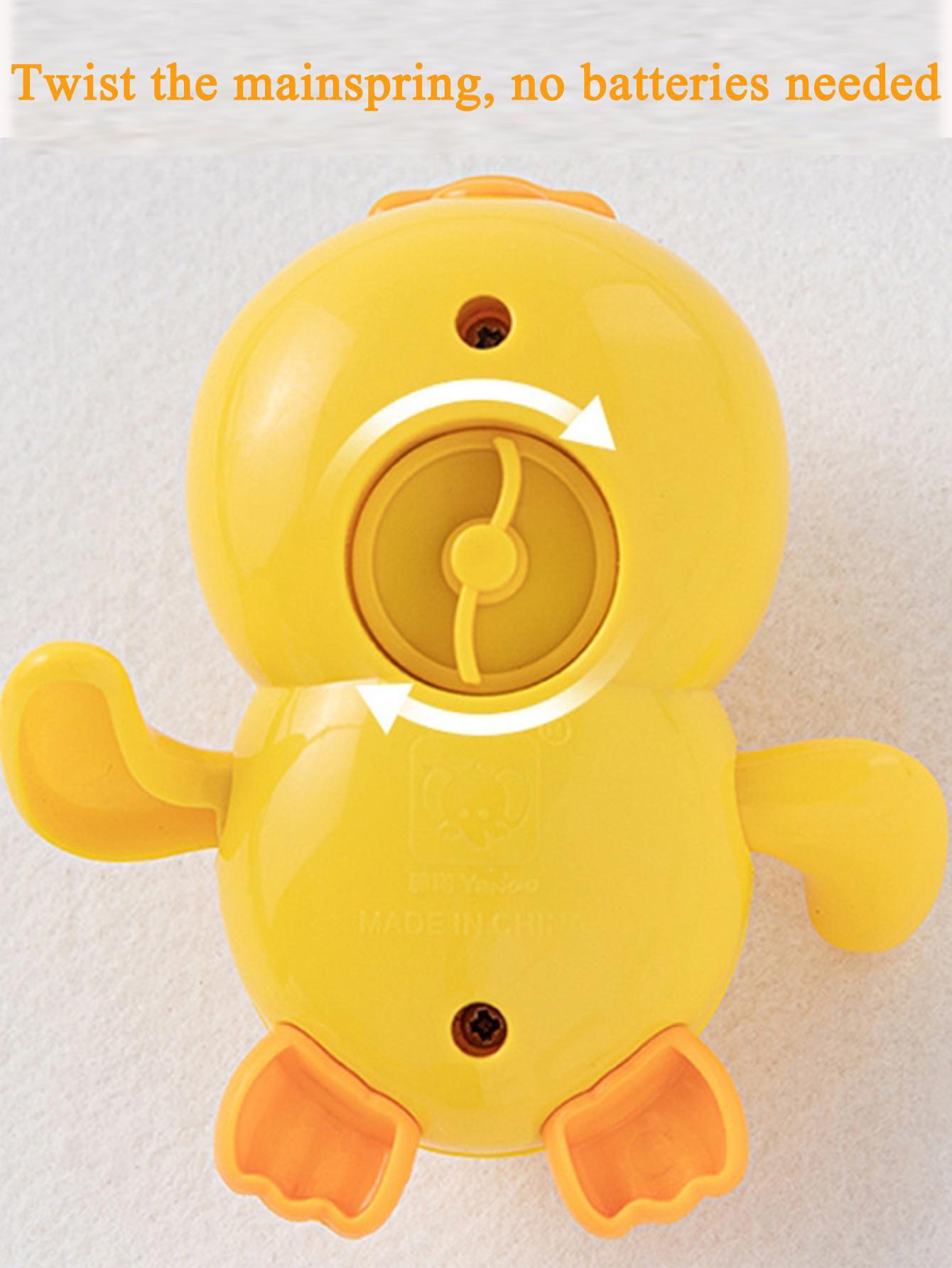 1pc Random Expression Clockwork Bathtub Swimming Pool Bath Toy