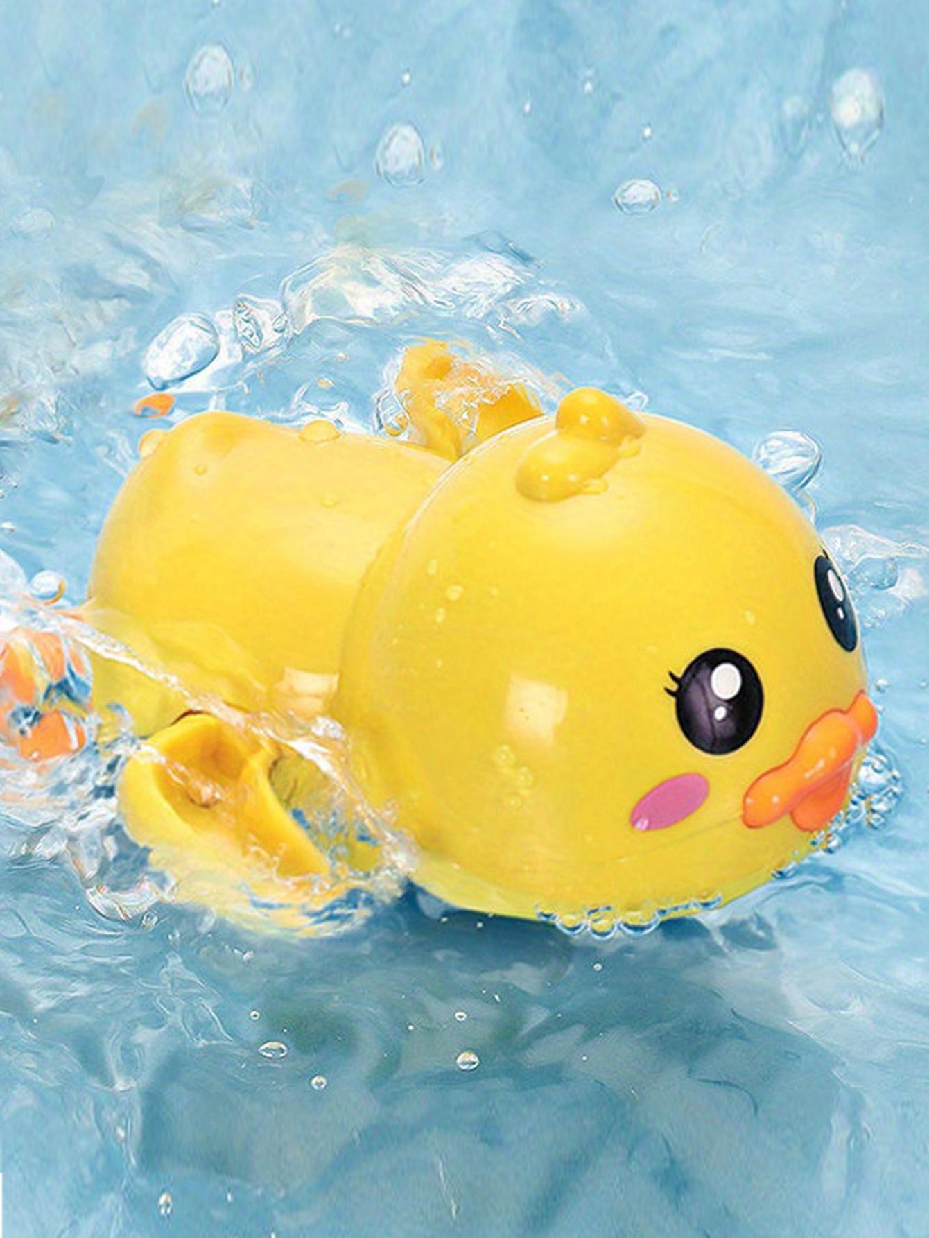 1pc Random Expression Clockwork Bathtub Swimming Pool Bath Toy