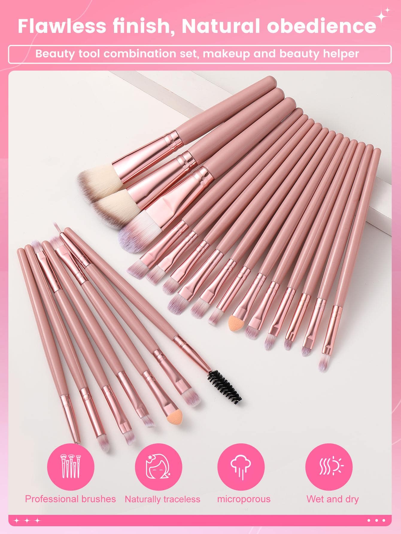 Makeup Brush Sets Premium Synthetic Hair Eyeshadow Blending Brush Sets Cosmetics Tools Cosmetic Brush Makeup Tools