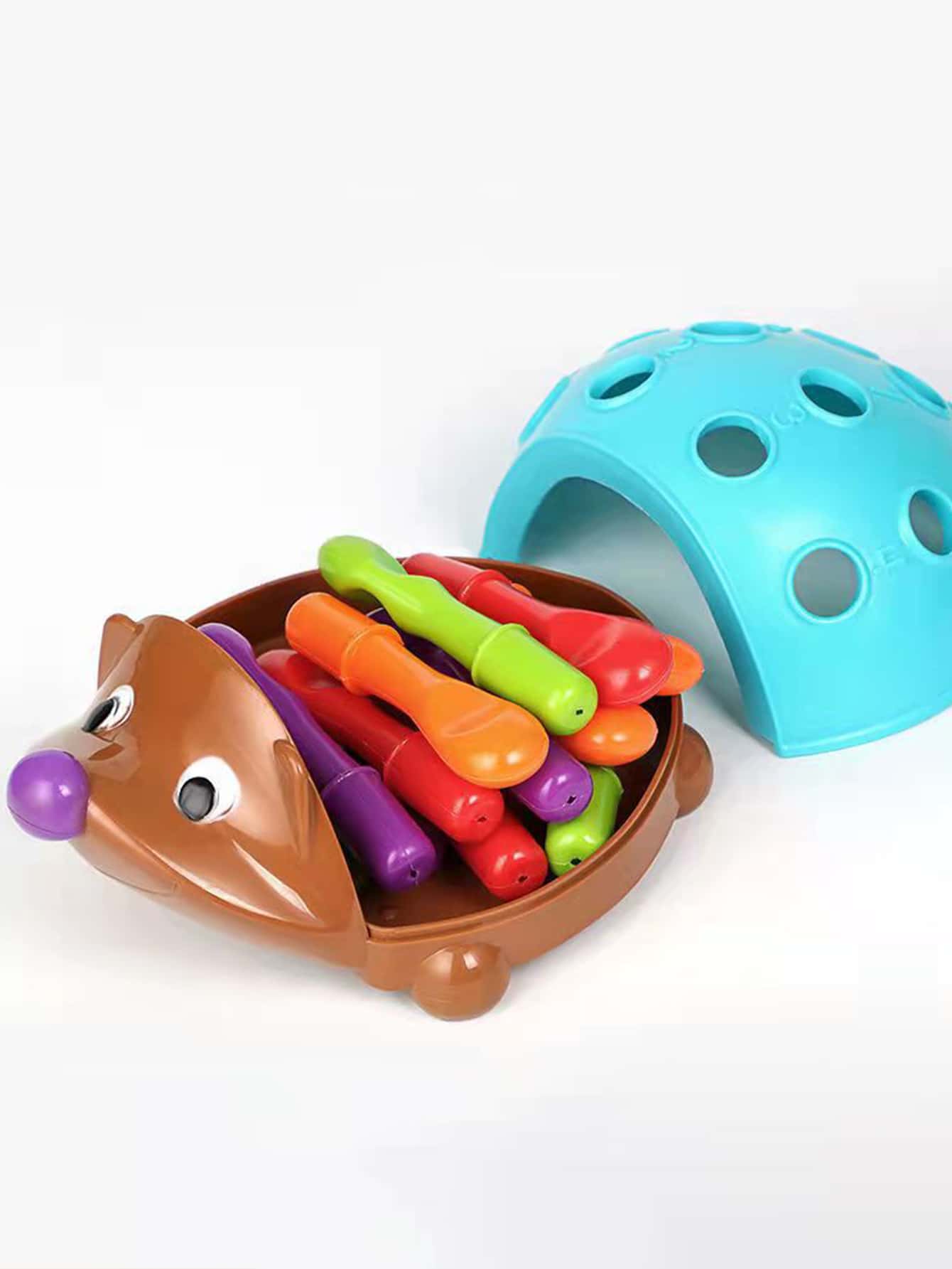 1pc Children's Fine Motor Skills Training Hedgehog Building Toy, Baby's Concentration And Coordination Puzzle Education Toykids Toys Educational,Baby Walking Toys,Spielzeug