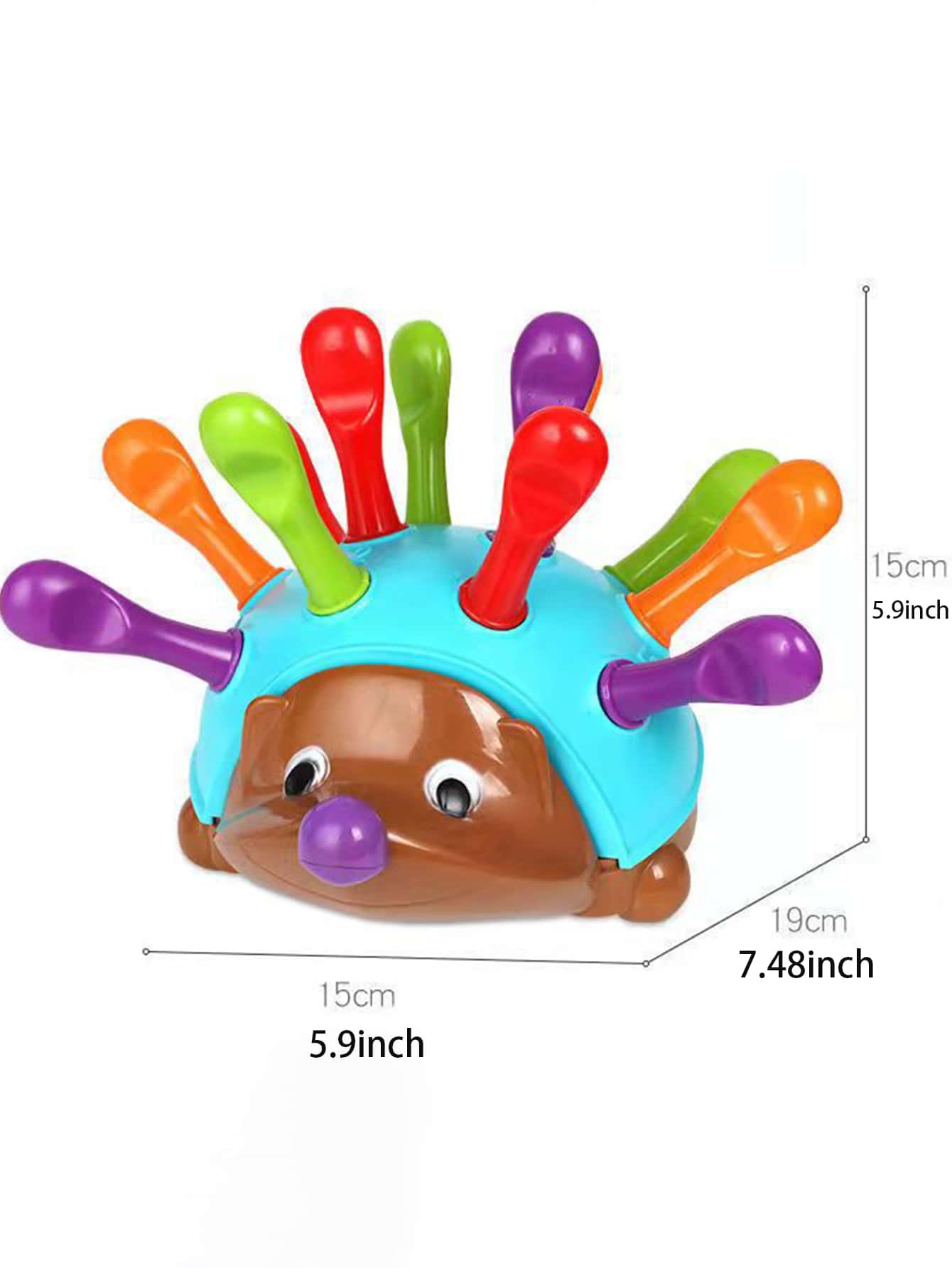 1pc Children's Fine Motor Skills Training Hedgehog Building Toy, Baby's Concentration And Coordination Puzzle Education Toykids Toys Educational,Baby Walking Toys,Spielzeug