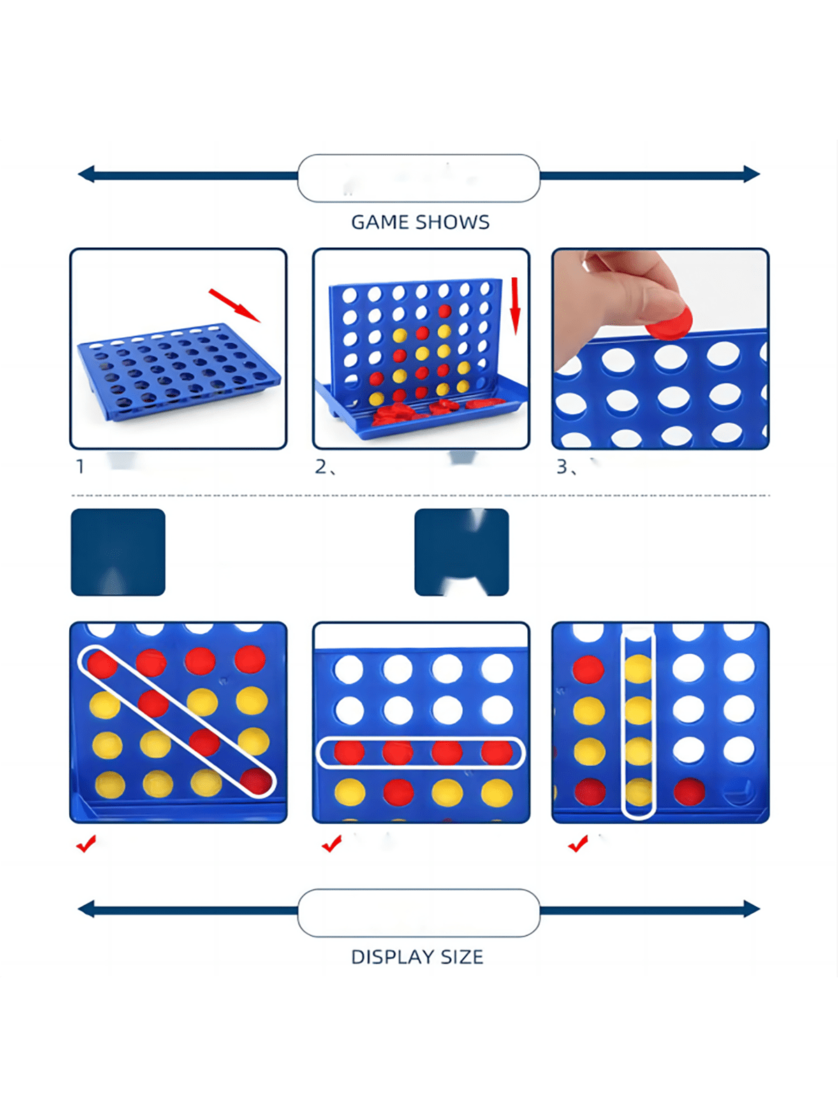 1set Plastic Interactive Bingo Game