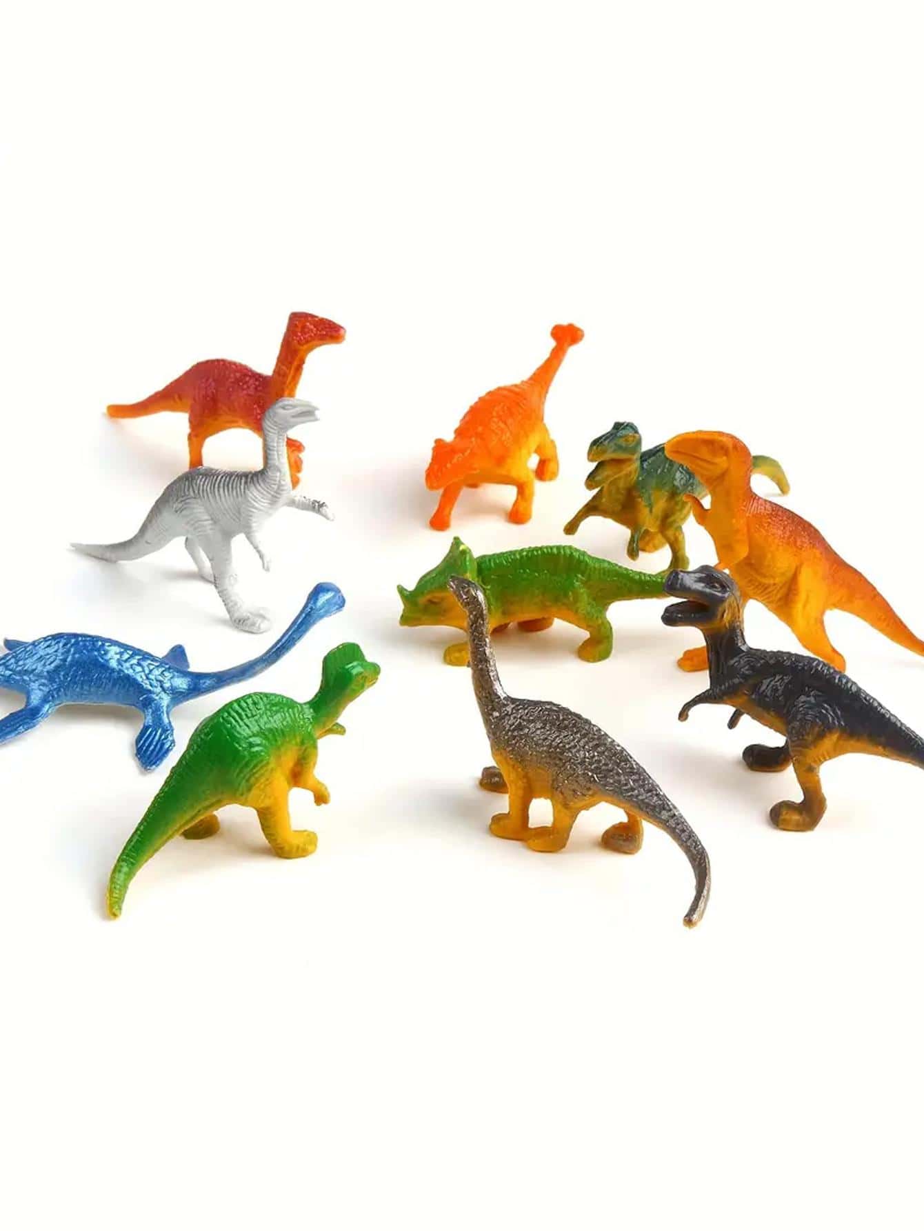 10pcs Mini Dinosaur Model Educational Toys For Kids, Realistic Dinosaur Design Creative Gift For Festivals