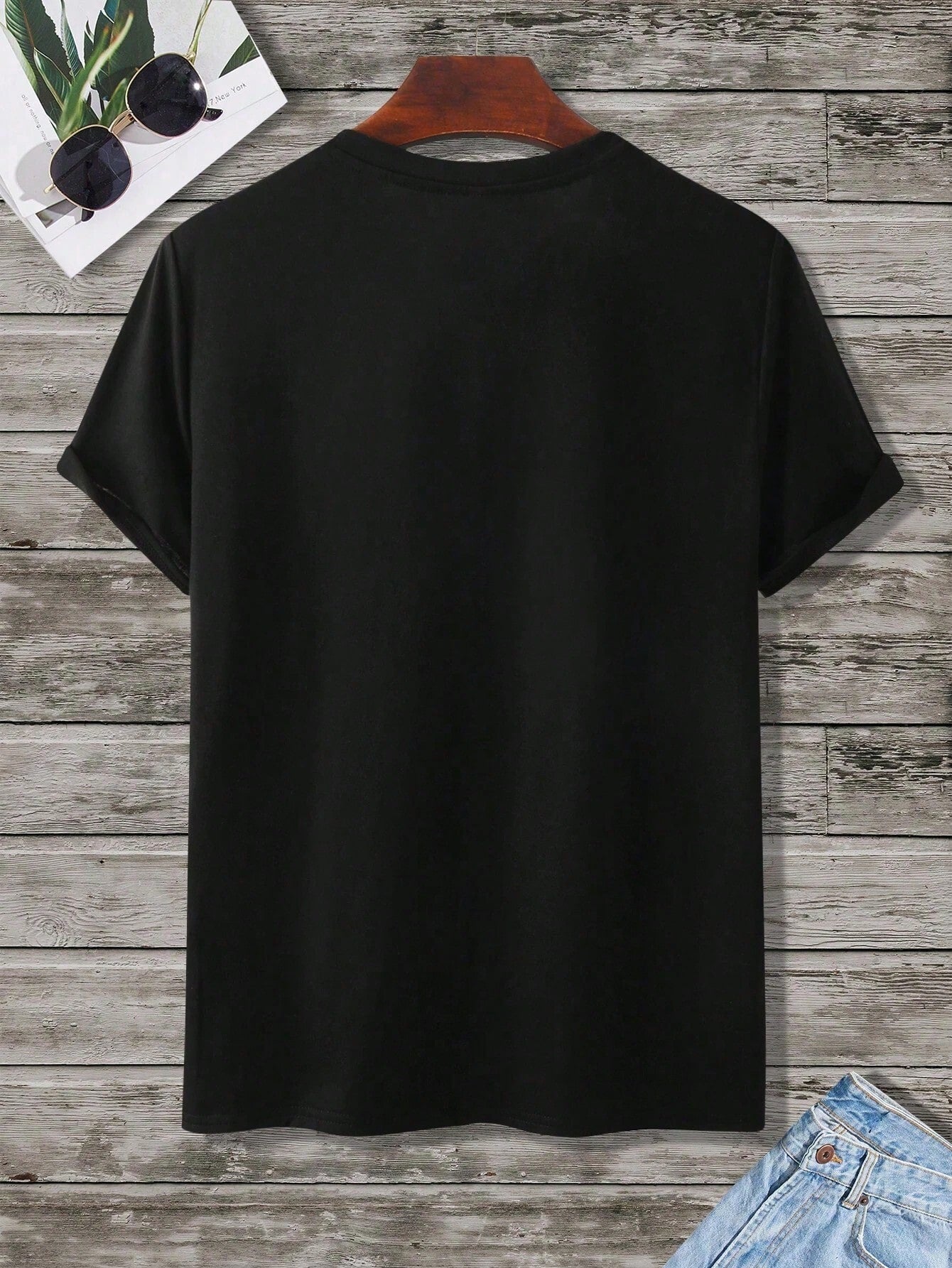 Men Letter Graphic Tee