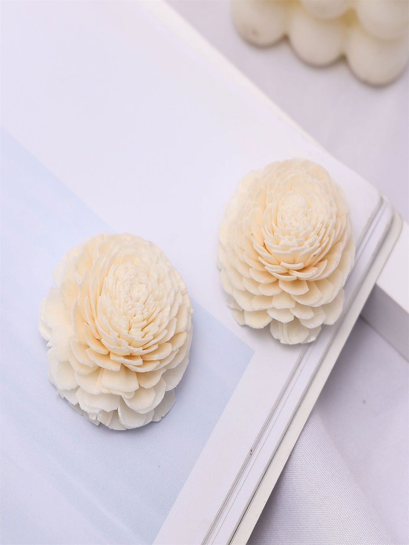 5-Piece Set Of Tongcao Flower Diffuser Dried Flower DIY Fireless Aromatherapy Volatile Stick Fiber Indoor Diffusion Fragrance,Halloween,Spooky,Autumn,Christmas,Winter,Holiday,Festival