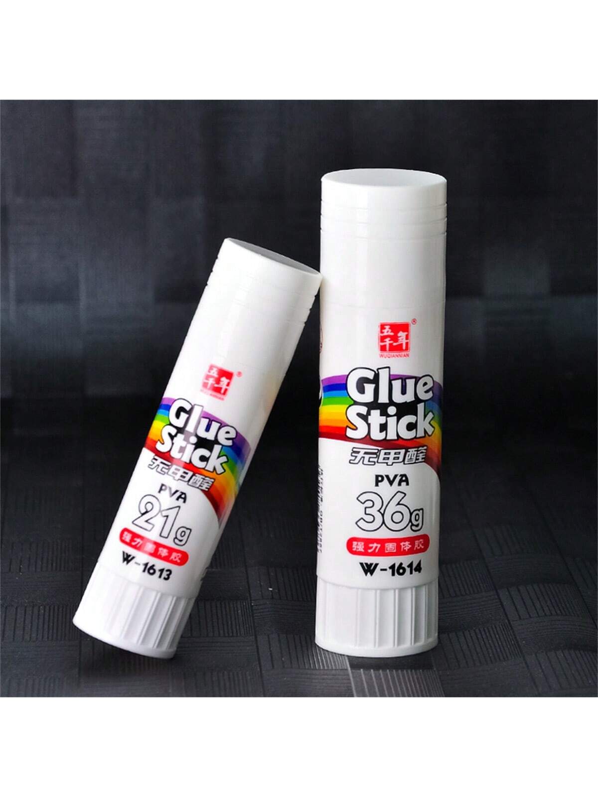 WUQIANNIAN [WQN] 3 Formaldehyde Free Quick Drying, Glue Sticks, Solid Adhesive Office Supplies, Adhesive Paper, High Viscosity Process Supplies, School Supplies -9g-15g-21g-36g