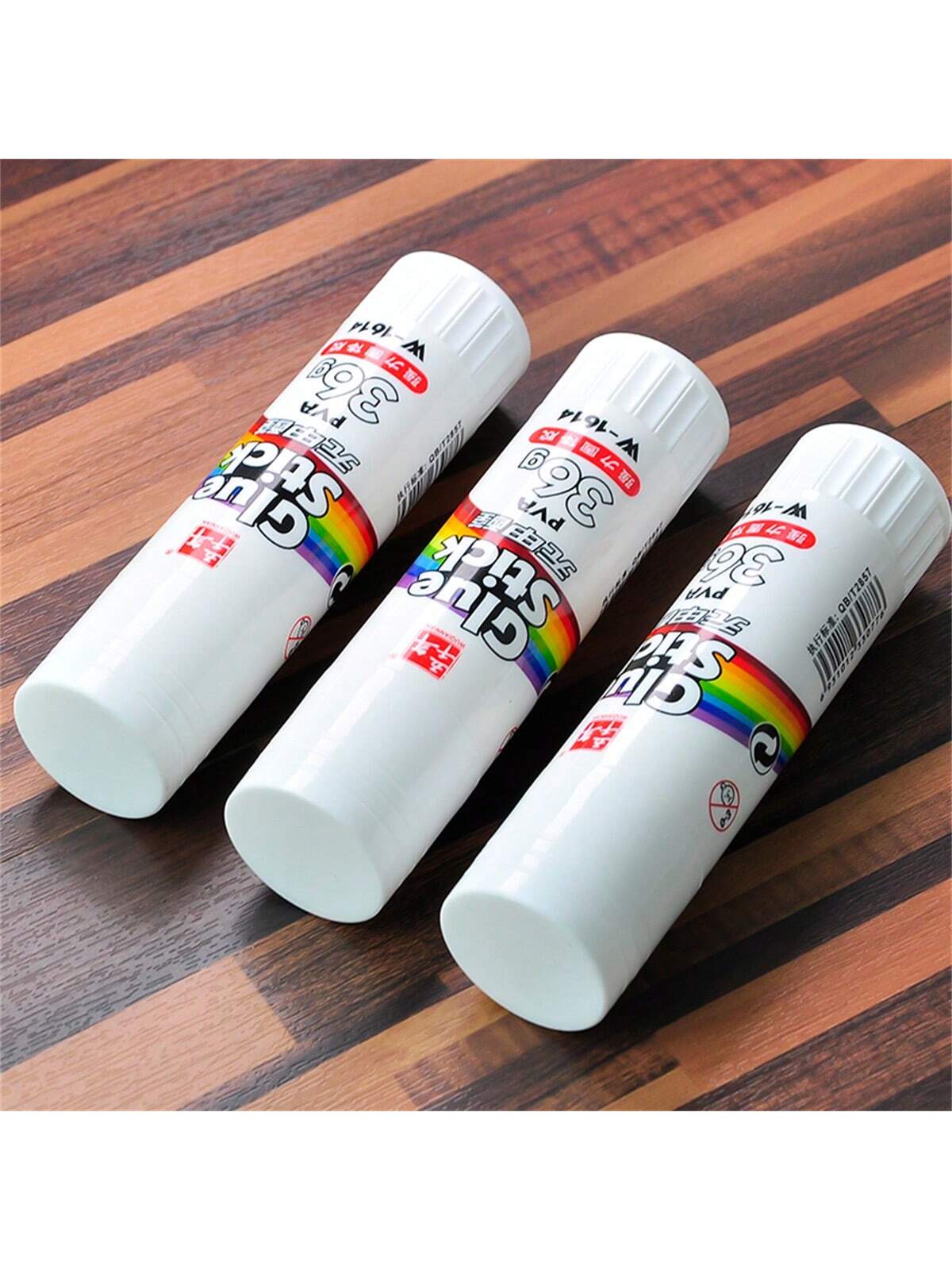 WUQIANNIAN [WQN] 3 Formaldehyde Free Quick Drying, Glue Sticks, Solid Adhesive Office Supplies, Adhesive Paper, High Viscosity Process Supplies, School Supplies -9g-15g-21g-36g