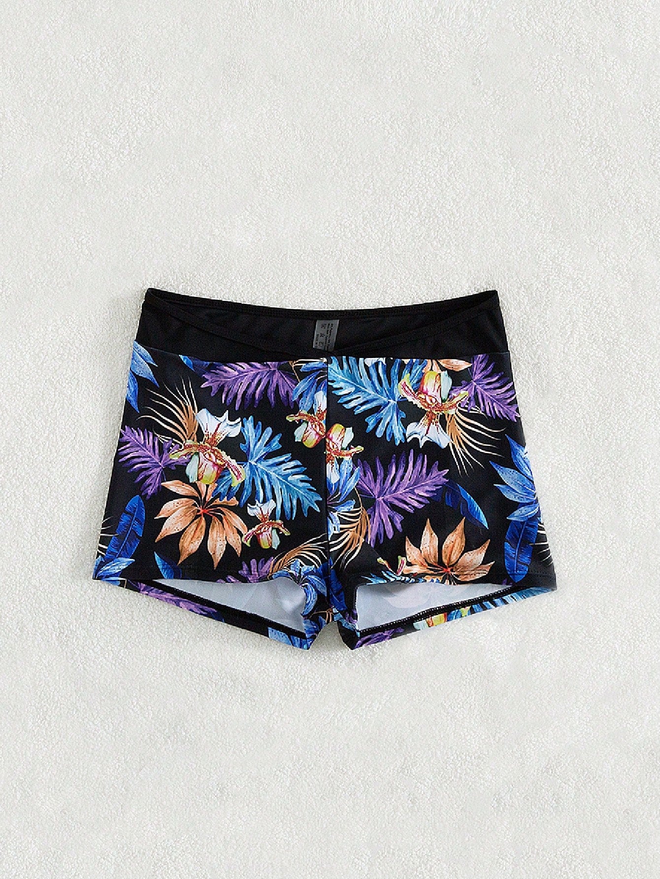 Swim Summer Beach Tropical Print Bikini Bottom