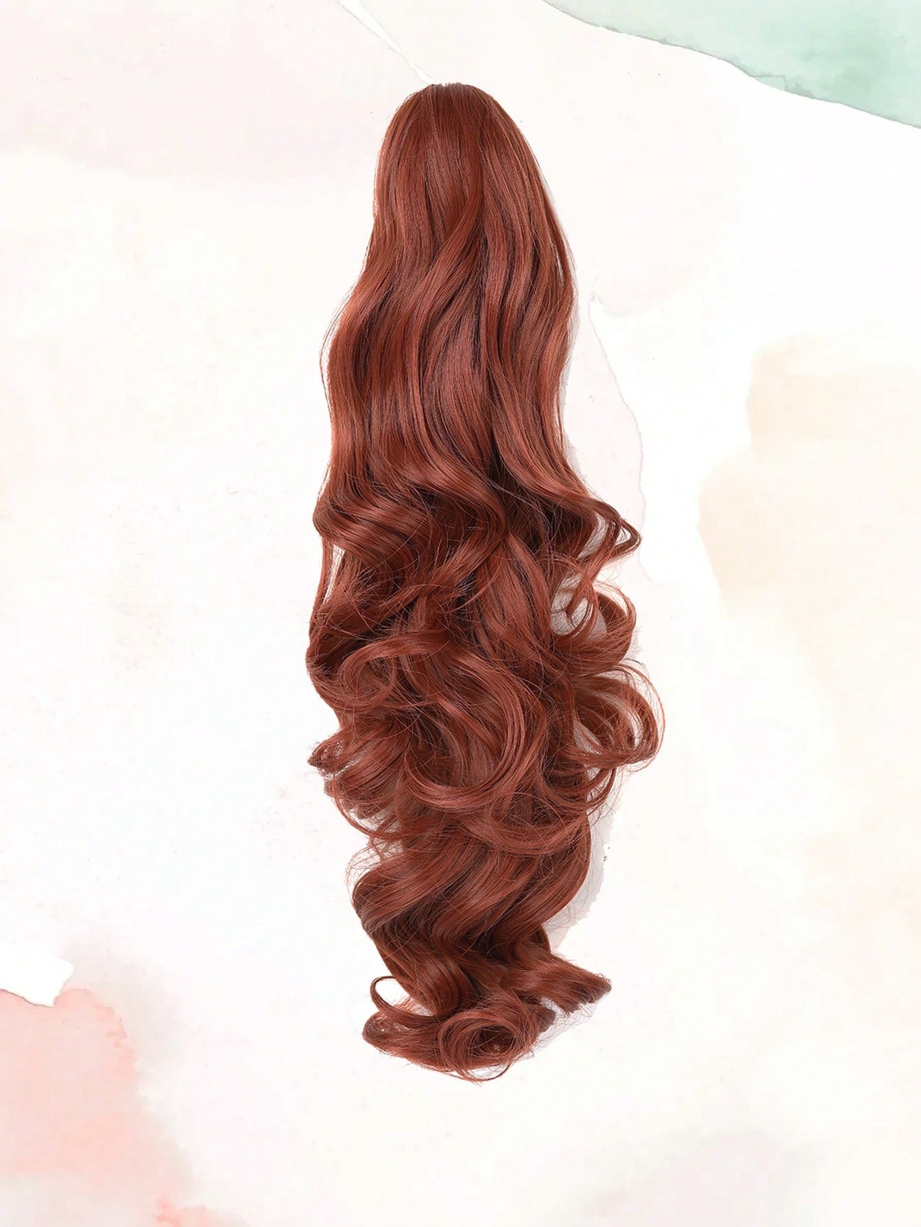 Claw Clip Ponytail Extension Curly Wavy  Clip in  Long Ponytails Hair  Extensions Synthetic  Hairpiece for Women