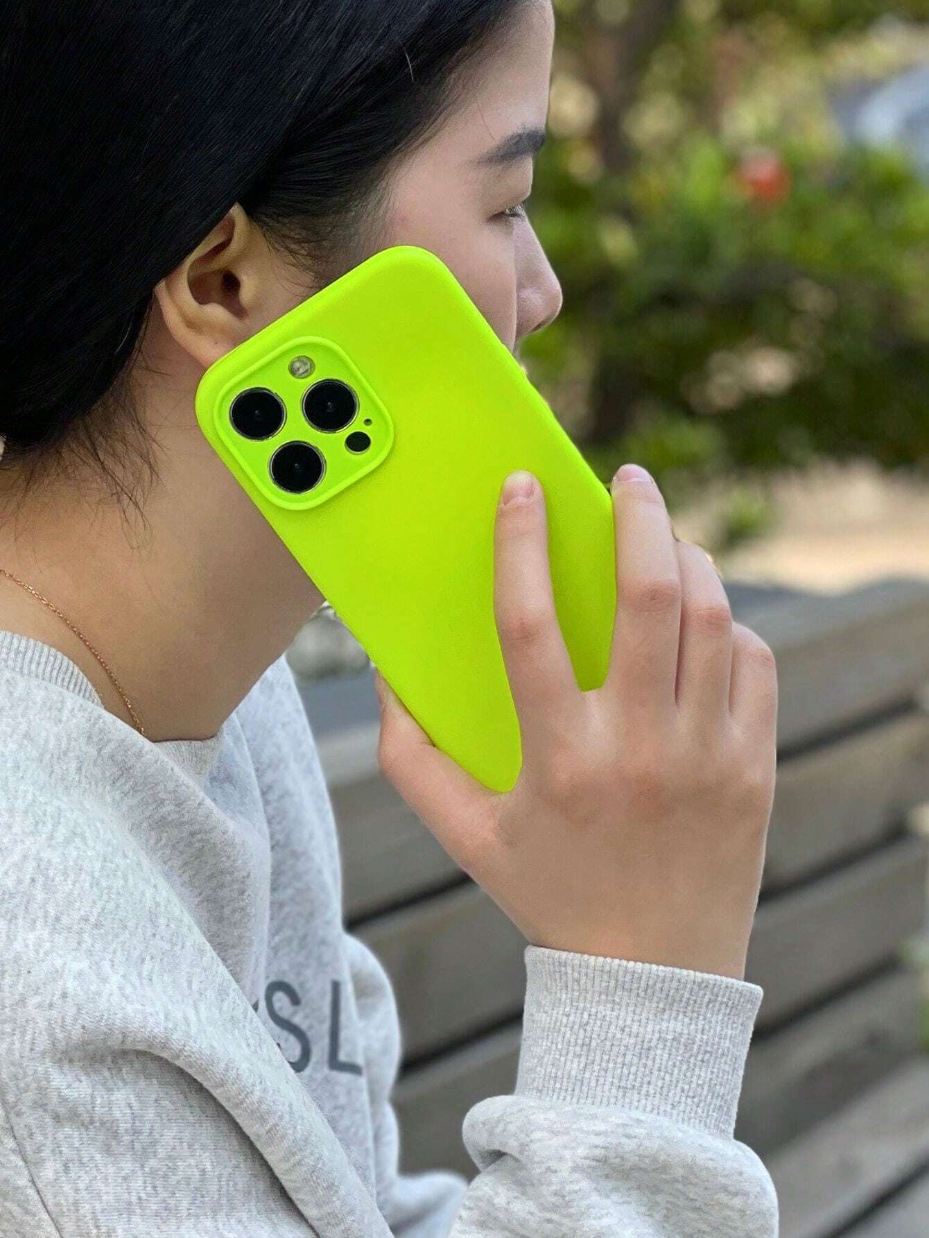 Iphone 16 Plain Silicone Phone Case Neon Phone Case