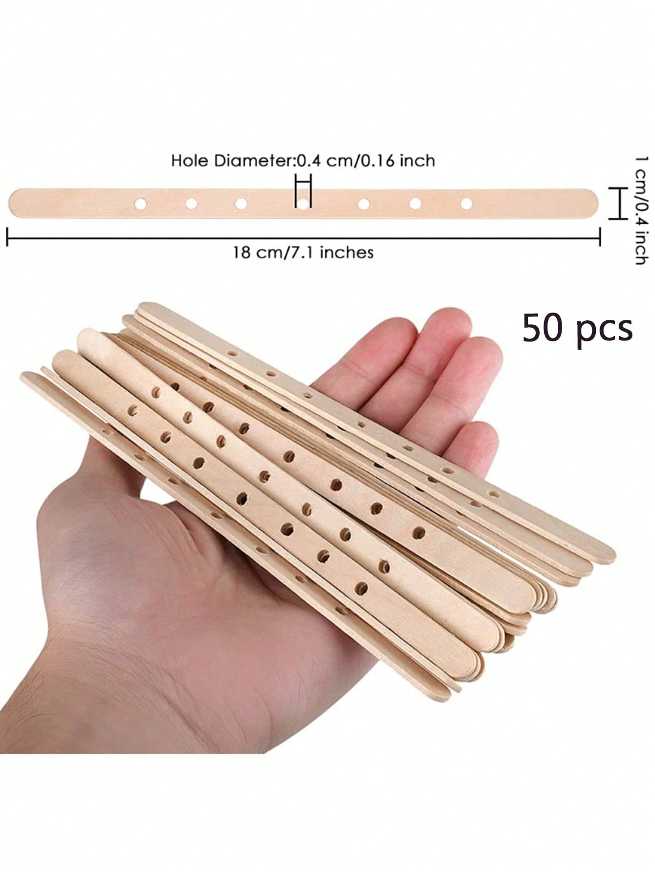 50pcs Candle Making Tools Including Candle Wick Holders, Candle Wick Centering Device And Wooden Mixing Sticks