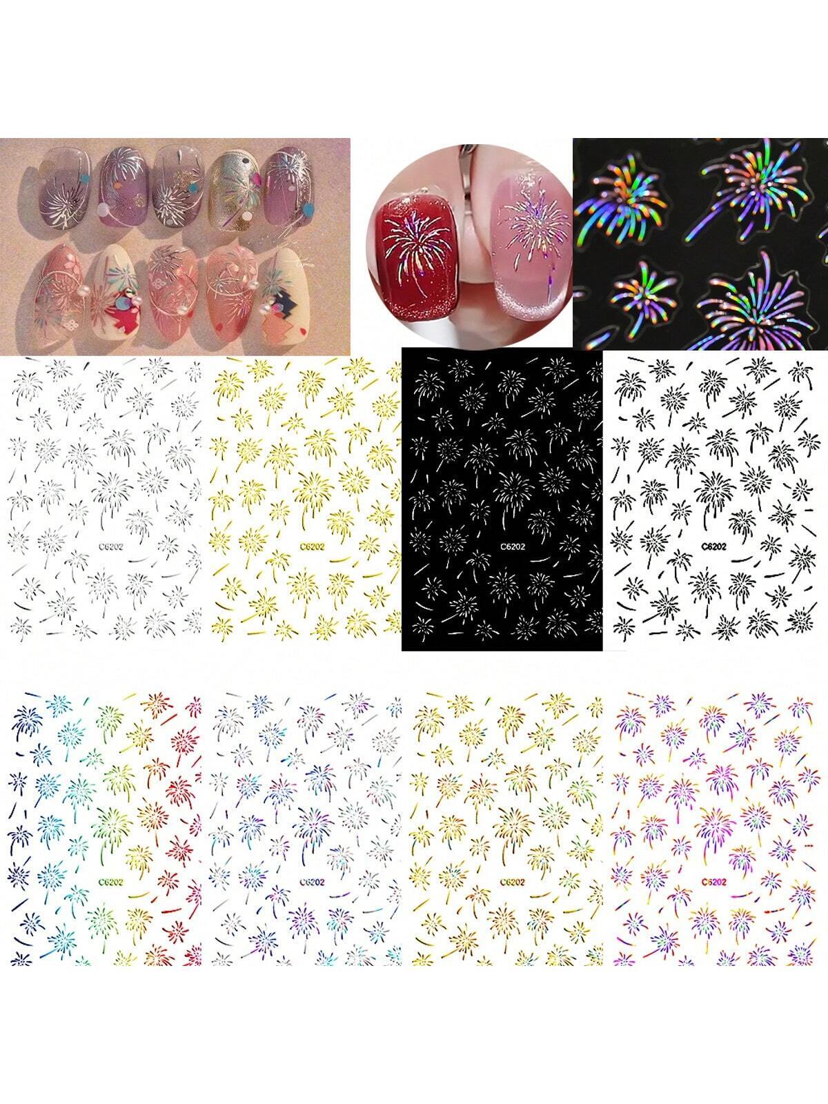 7Sheets Valentines Nail Art Stickers 7pcs Self-Adhesive Gold Heart Nail Stickers 3D Valentine'S Day Nail Supplies Rose Love Cupid Heart Letter Nail Decals Gold Nail Design Charms For Women Nail Art Decoration DIY