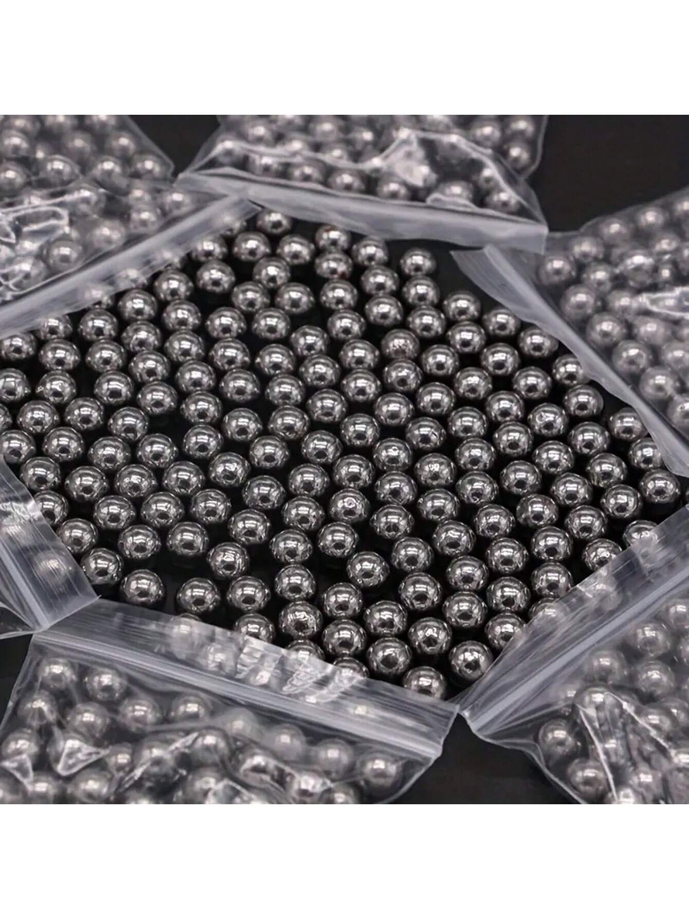 1pc 8mm Steel Ball For Slingshot, 100pcs/Bag, Smooth Surface, Solid Rolling Steel Ball For Hunting Slingshot Accessories