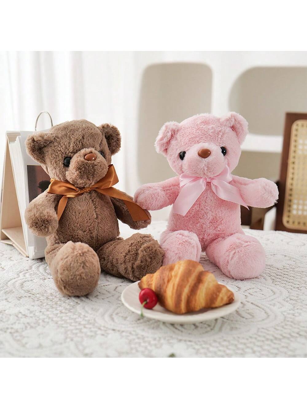 Cute Teddy Bear Plush Toy In Ten Different Colors, Graduation Ceremony Gift/ Sweatshirt