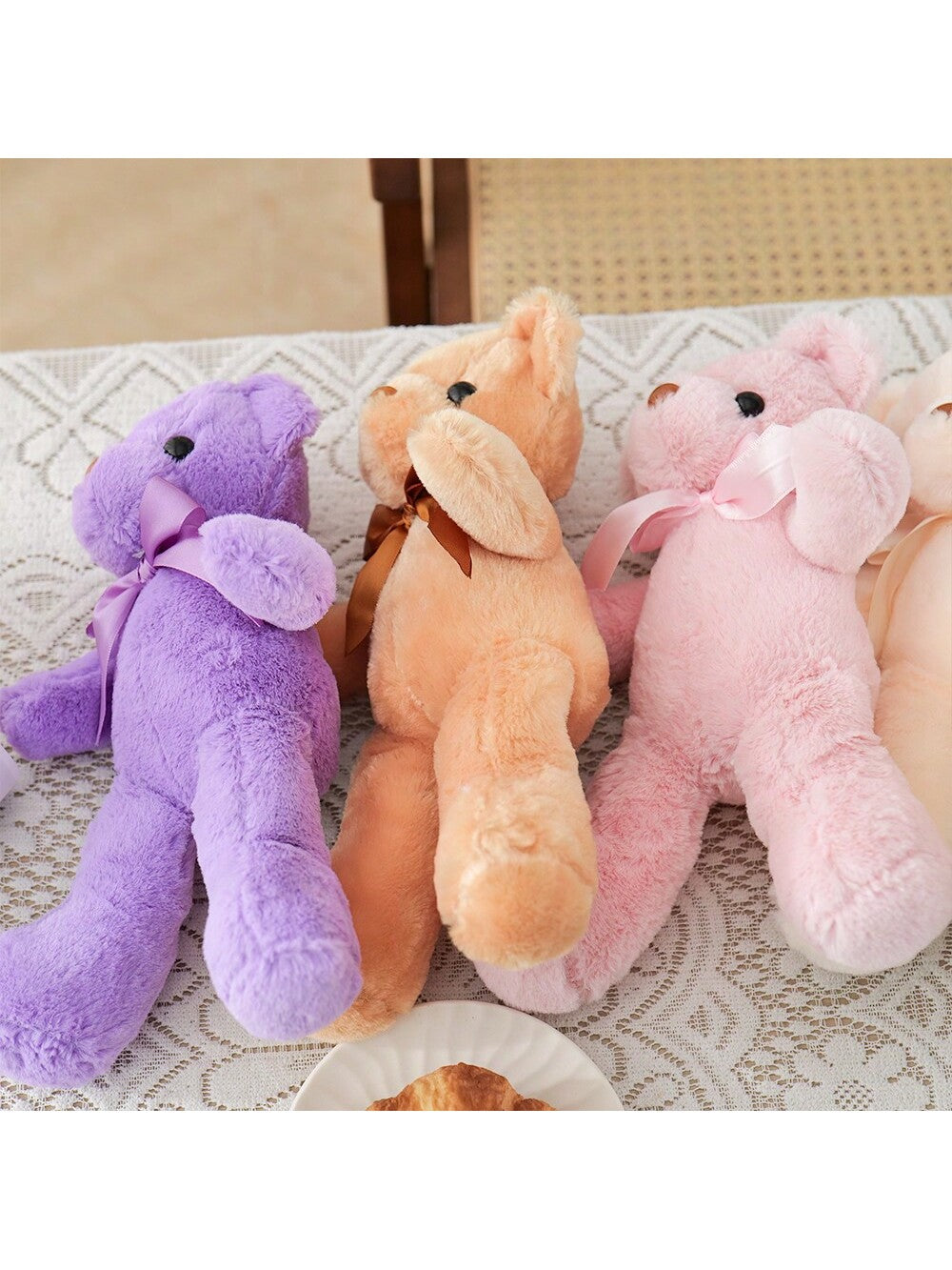 Cute Teddy Bear Plush Toy In Ten Different Colors, Graduation Ceremony Gift/ Sweatshirt