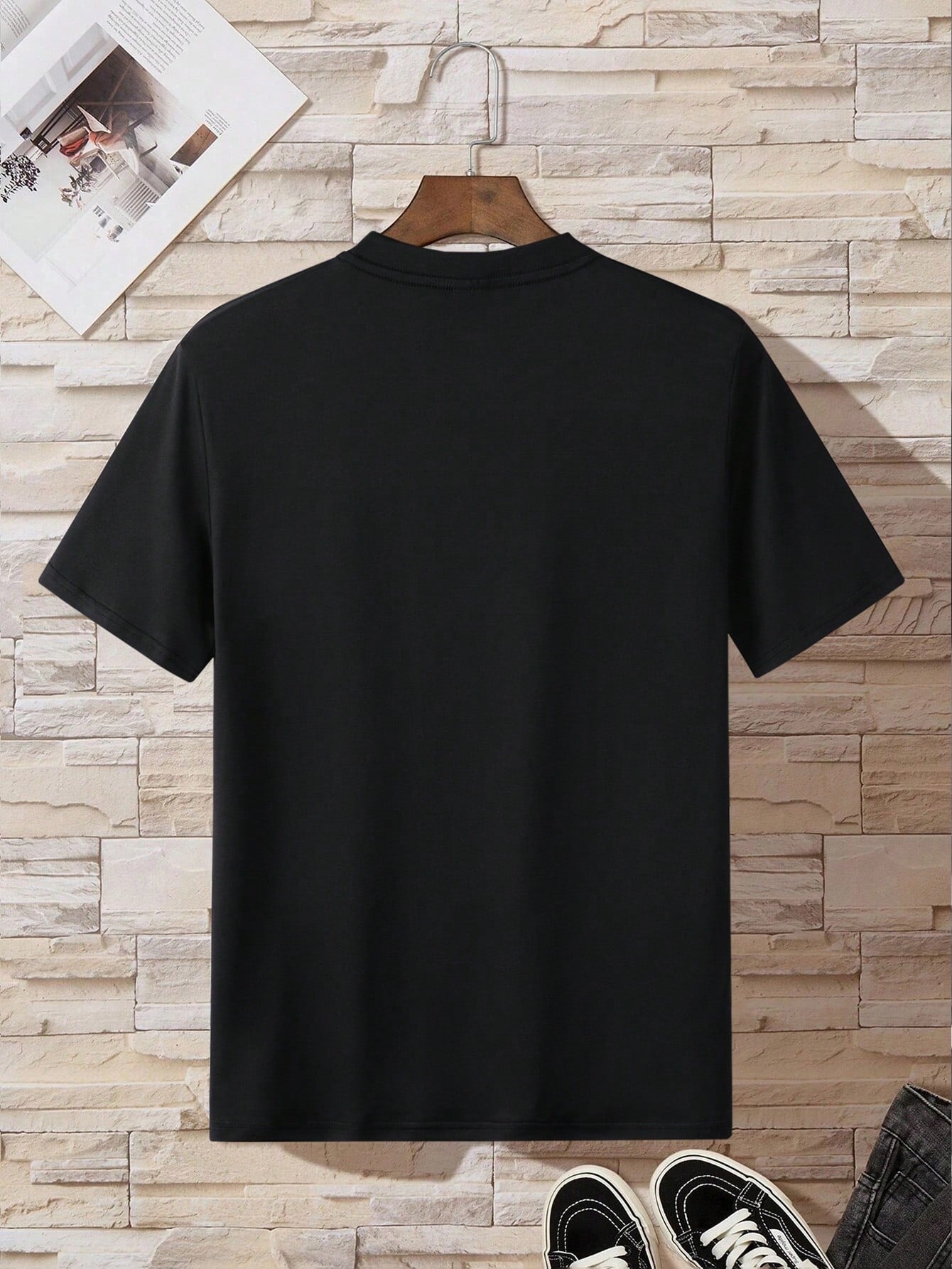 Men's Summer Regular Fit Fashionable Casual T-Shirt With Ecg