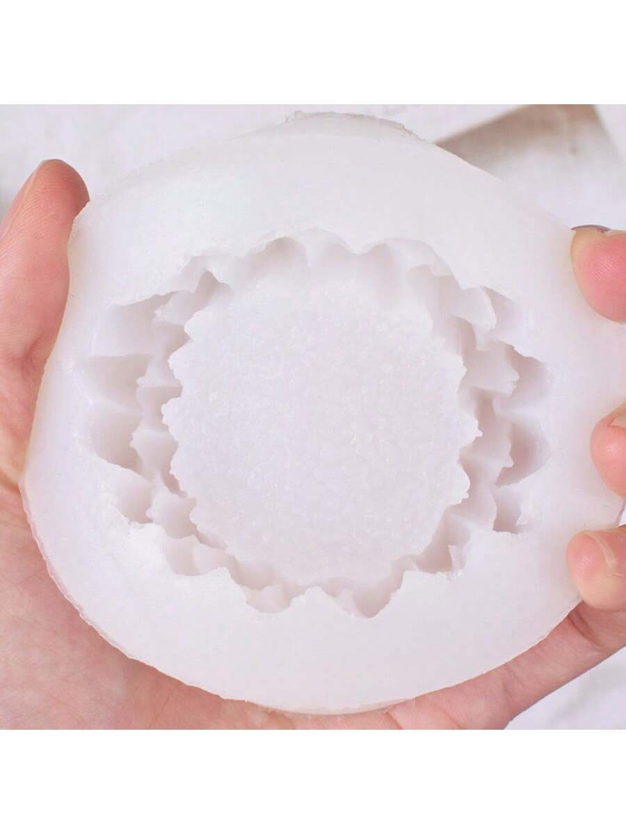 1pc Sunflower Silicone Candle Mold For 3D Aromatherapy DIY, Soap, Clay, Plaster, Epoxy Resin Crafting, Festival Gifts