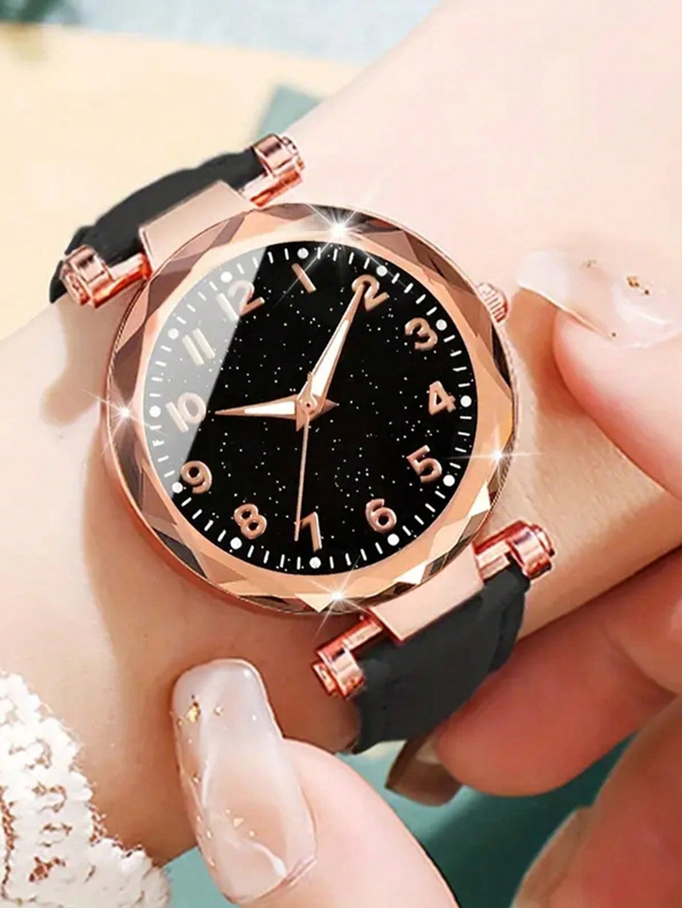 2pcs Ladies' Watch: Casual