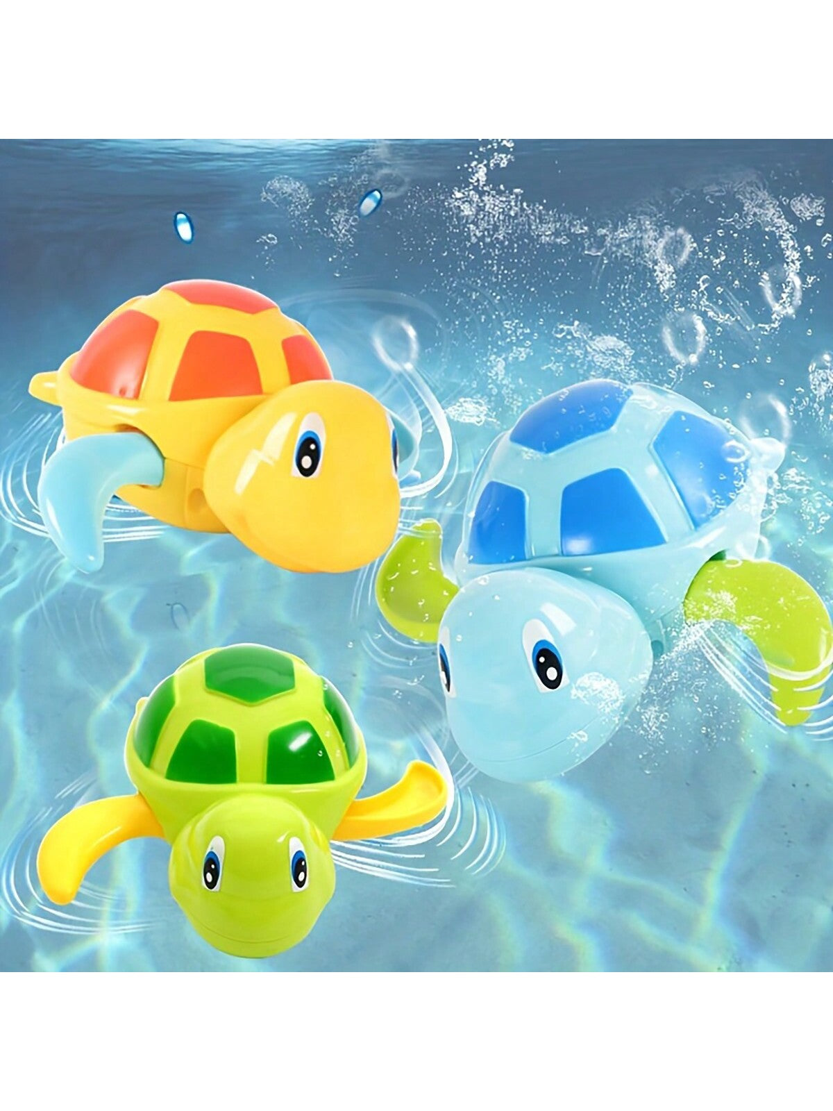 Fun Swimming Clockwork Turtle Early Education Toy Children Interactive Playtime Kids Baby Bath Toys- Perfect Gift For KidsSchool, Student,Stationery,School Supplies