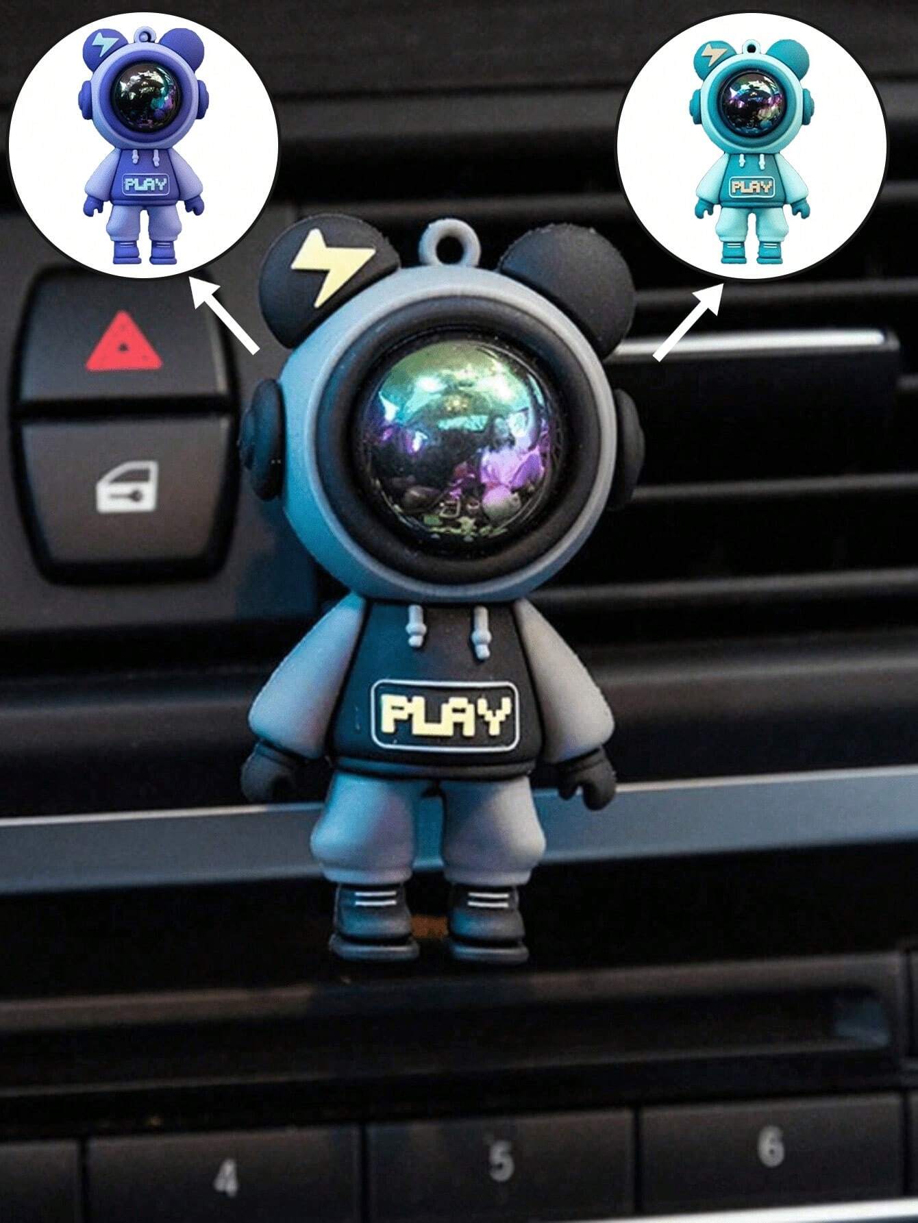 Cartoon Astronaut Car Air Freshener Perfume Clip-On Decoration For Car Air Vent