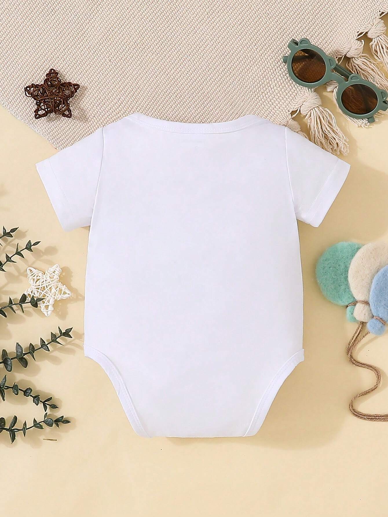 Baby Boy Newborn Unisex Baby  Letter Printing Cute Bodysuit Clothes For Infant Boy Girl