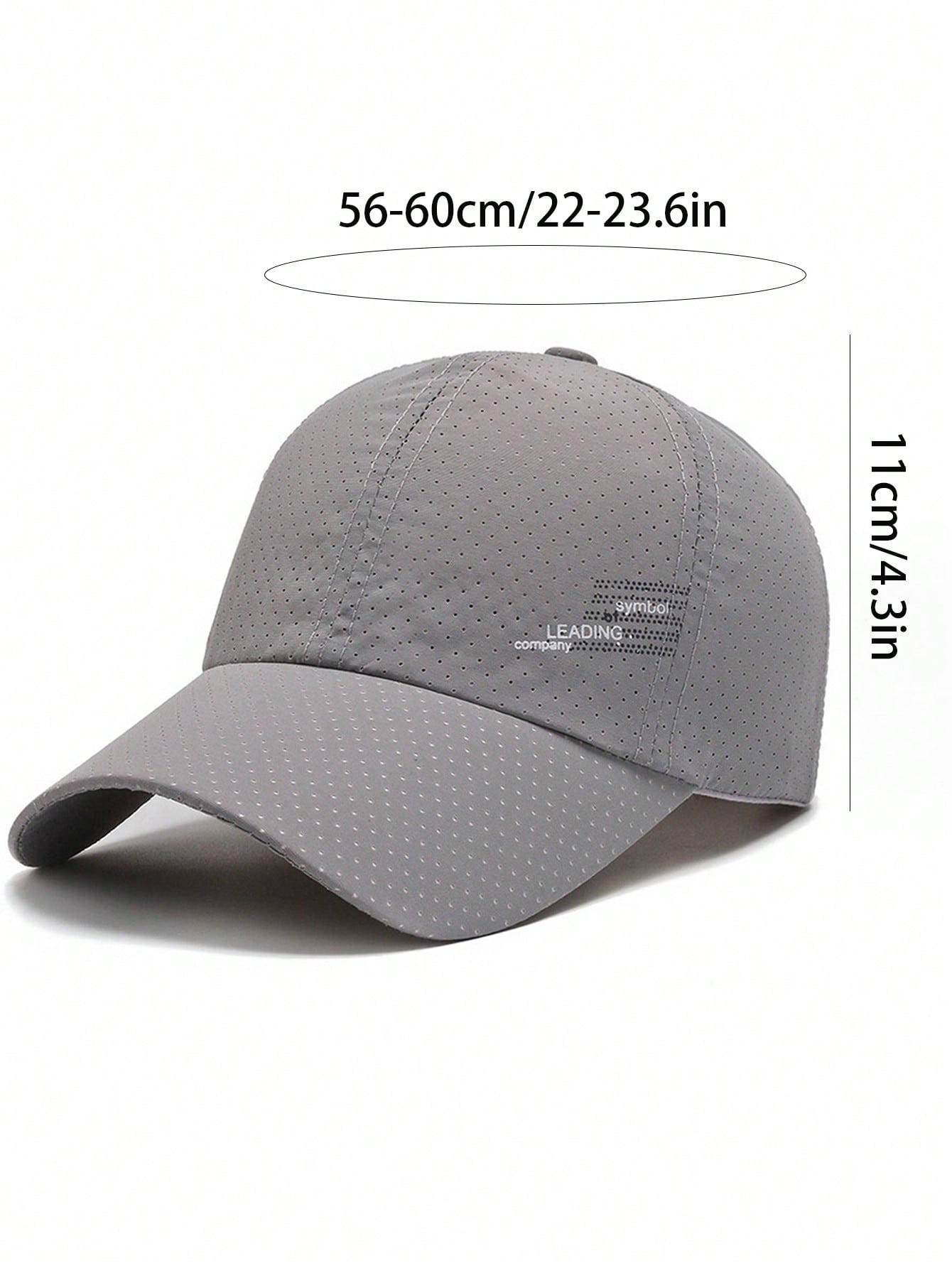 New Men's Quick-Drying Hat Summer Light Mesh Visor Breathable Baseball Cap Casual Cap