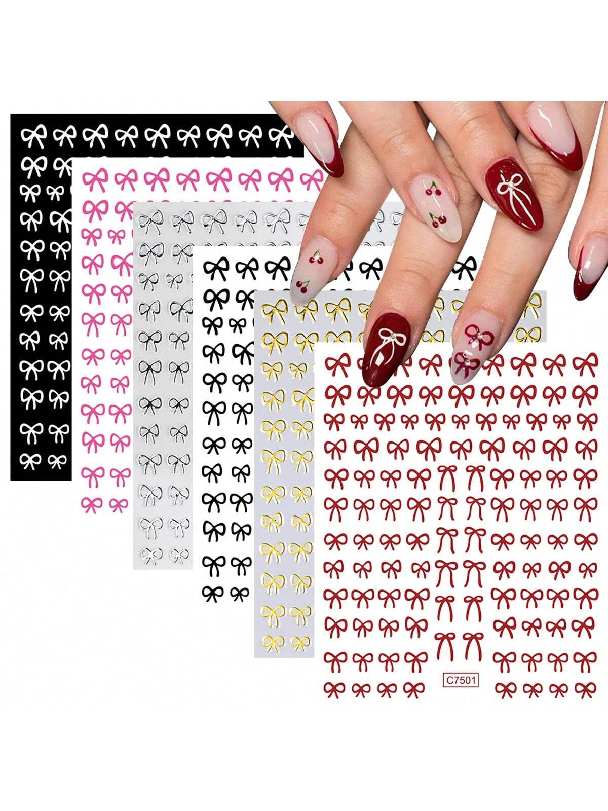 7Sheets Valentines Nail Art Stickers 7pcs Self-Adhesive Gold Heart Nail Stickers 3D Valentine'S Day Nail Supplies Rose Love Cupid Heart Letter Nail Decals Gold Nail Design Charms For Women Nail Art Decoration DIY