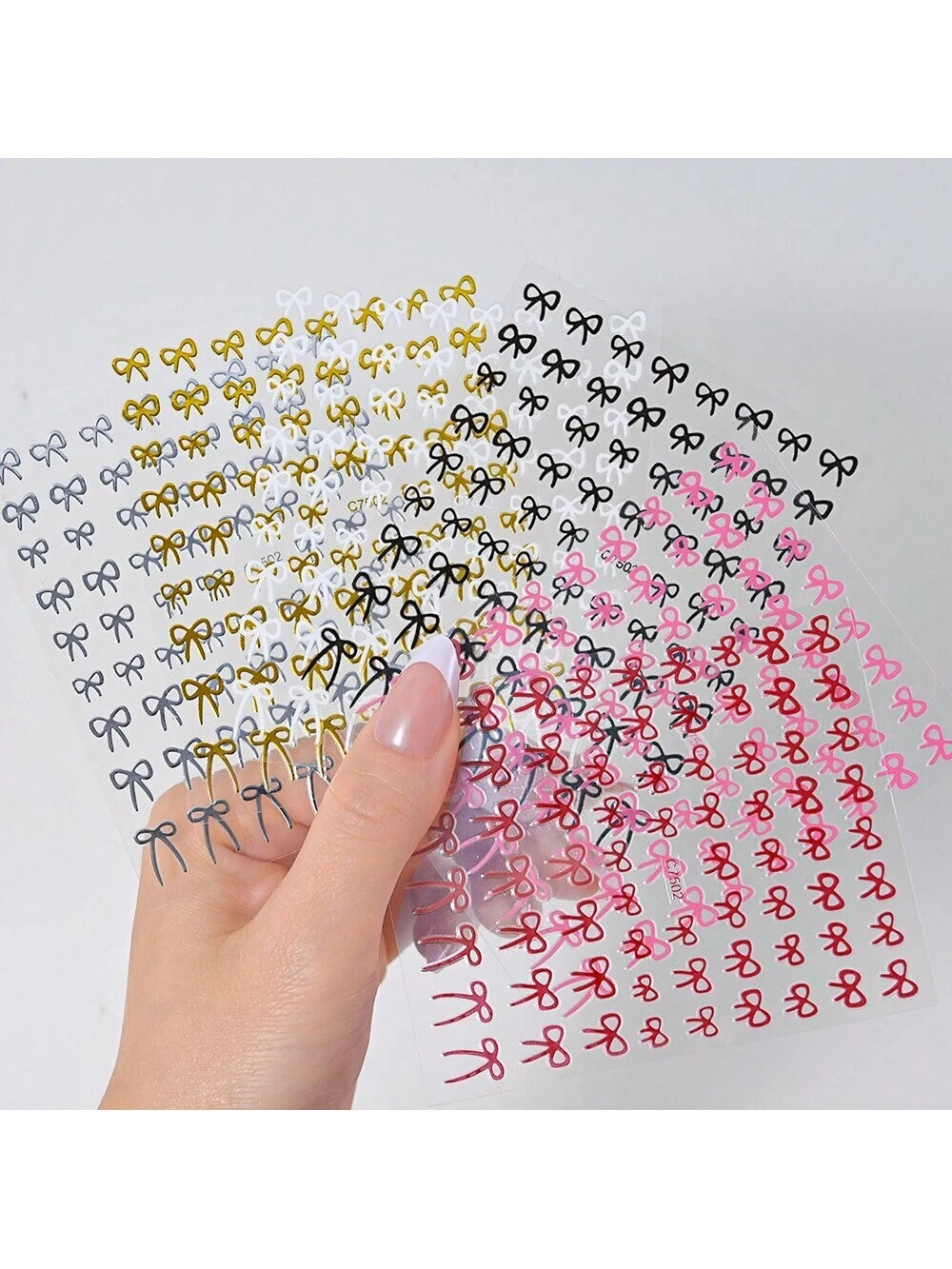 7Sheets Valentines Nail Art Stickers 7pcs Self-Adhesive Gold Heart Nail Stickers 3D Valentine'S Day Nail Supplies Rose Love Cupid Heart Letter Nail Decals Gold Nail Design Charms For Women Nail Art Decoration DIY