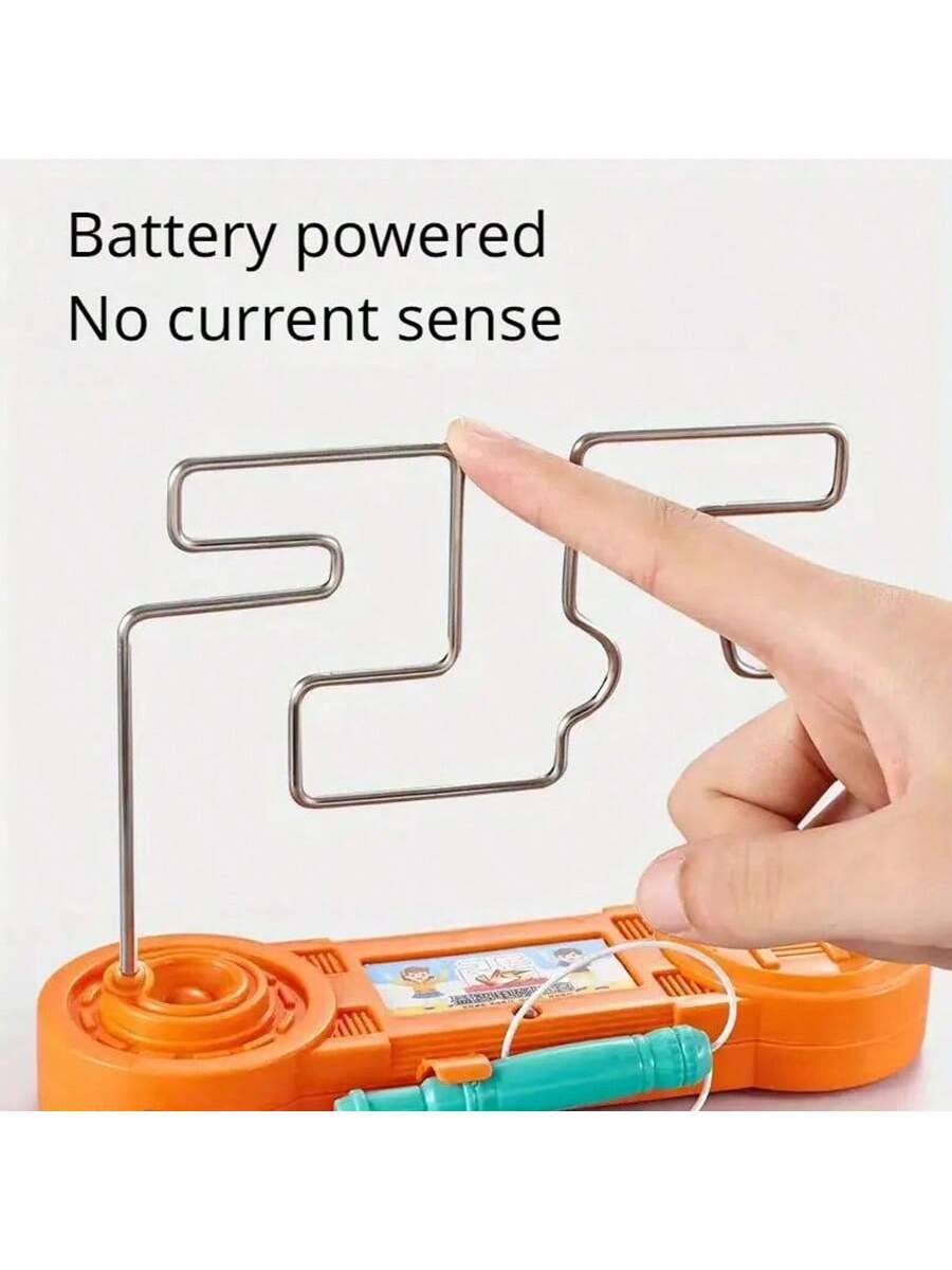 Exciting Family Buzz Wire Game: Safe, Educational Electric Maze Toy, Perfect For Party And Science Learning,Orange Toys,العاب>Multicolor,Kids Stocking Fillers