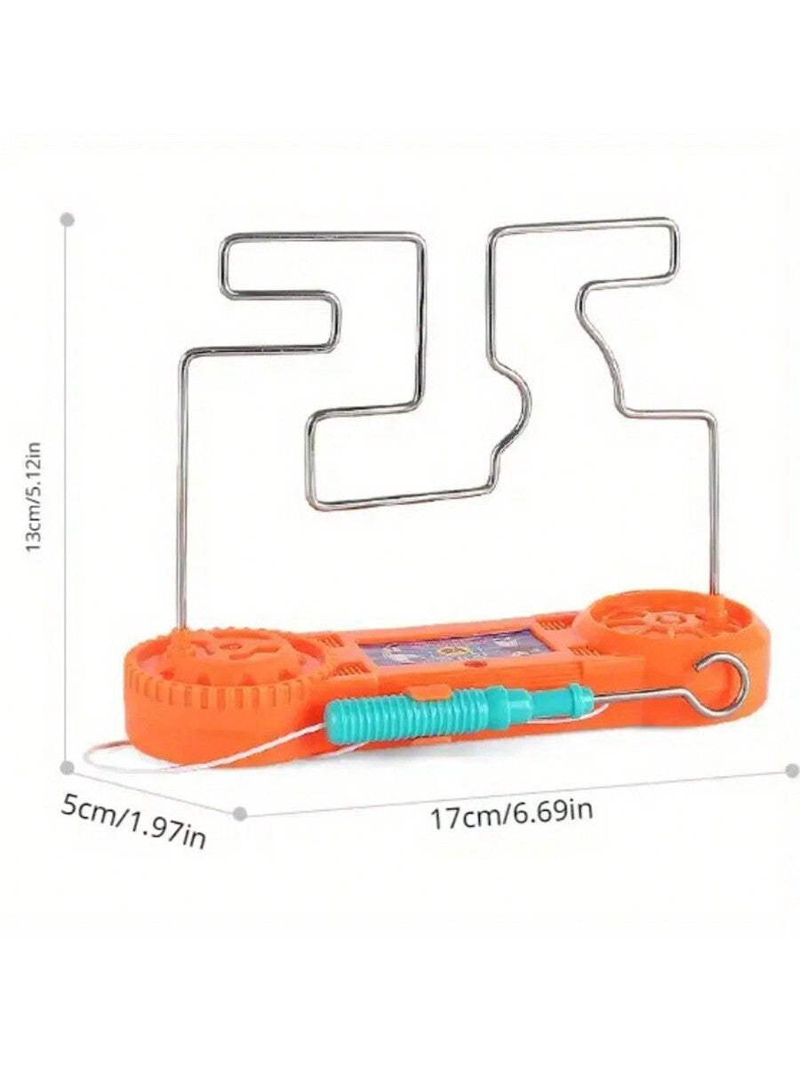 Exciting Family Buzz Wire Game: Safe, Educational Electric Maze Toy, Perfect For Party And Science Learning,Orange Toys,العاب>Multicolor,Kids Stocking Fillers