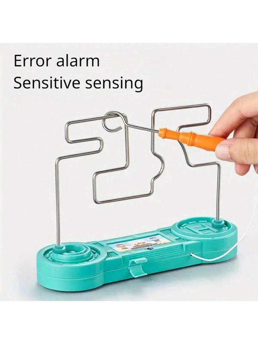 Exciting Family Buzz Wire Game: Safe, Educational Electric Maze Toy, Perfect For Party And Science Learning,Orange Toys,العاب>Multicolor,Kids Stocking Fillers