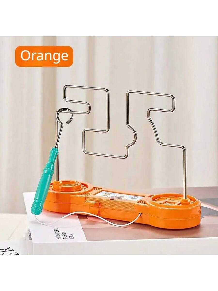 Exciting Family Buzz Wire Game: Safe, Educational Electric Maze Toy, Perfect For Party And Science Learning,Orange Toys,العاب>Multicolor,Kids Stocking Fillers