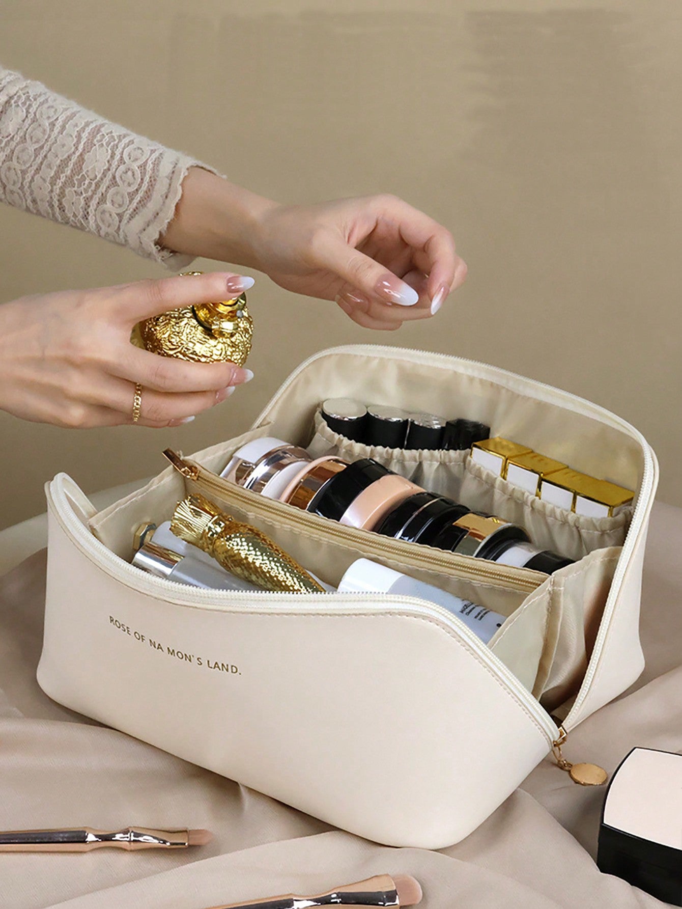 1PC Large Capacity Travel Cosmetic Bag Multifunction Toiletry Kit Women Portable Organizer Handbags