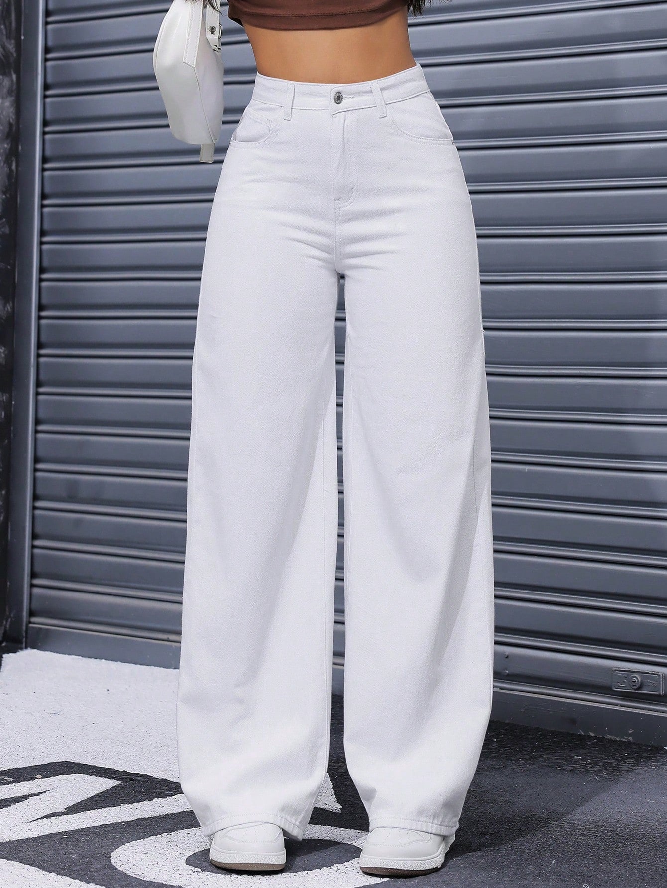 High Waist Wide Leg Jeans