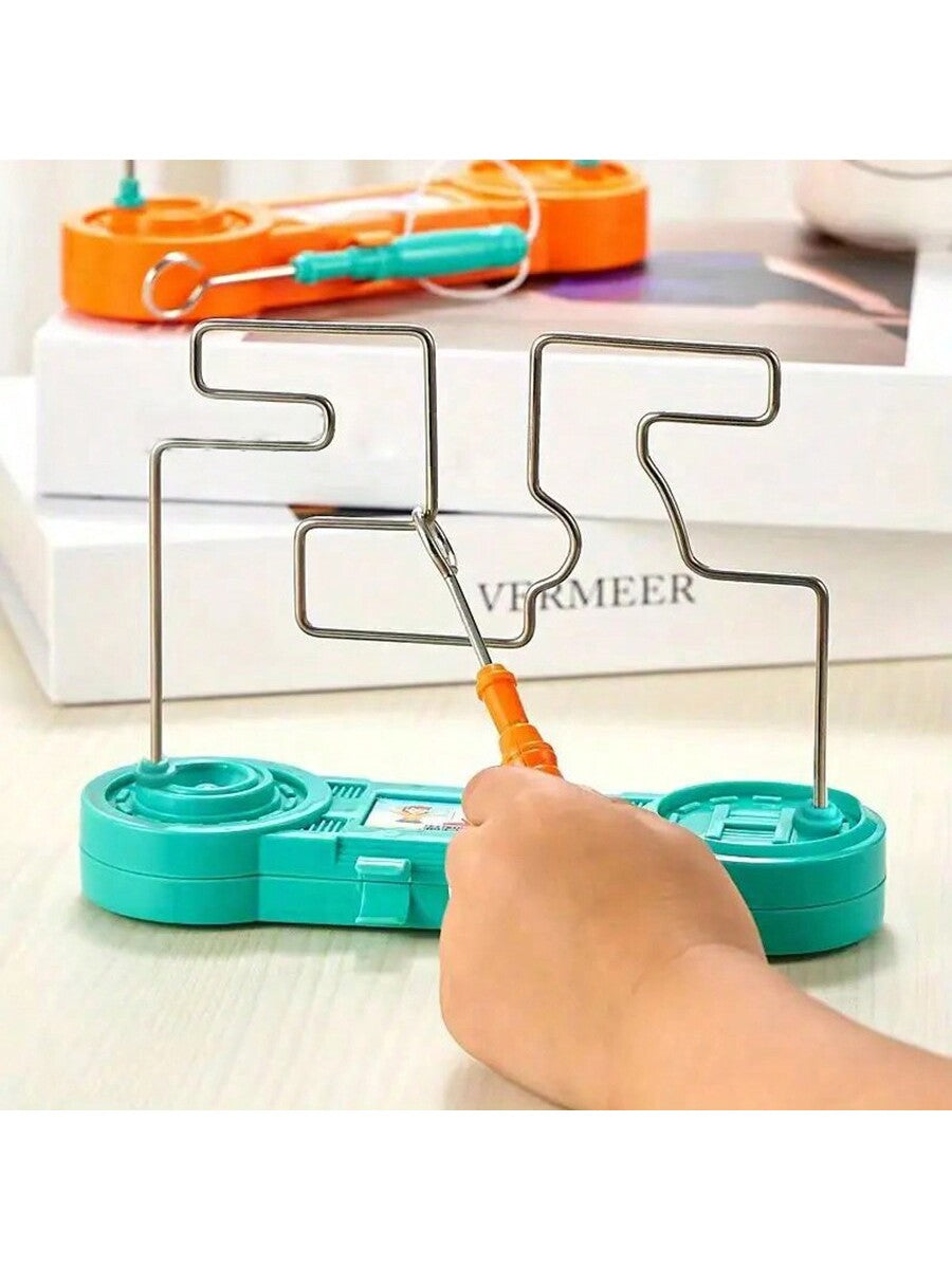 Exciting Family Buzz Wire Game: Safe, Educational Electric Maze Toy, Perfect For Party And Science Learning,Orange Toys,العاب>Multicolor,Kids Stocking Fillers