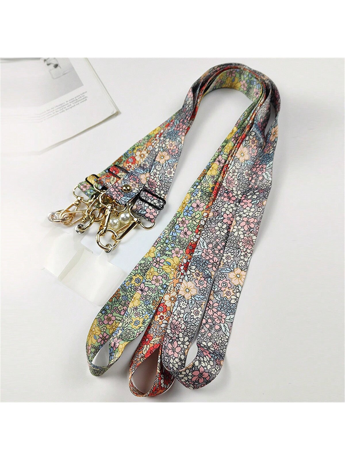 Mobile Phone Hanging Rope Crossbody Lanyard Anti Loss Petals Hanging Chain Universal Phone Case Flower Phone Lanyard