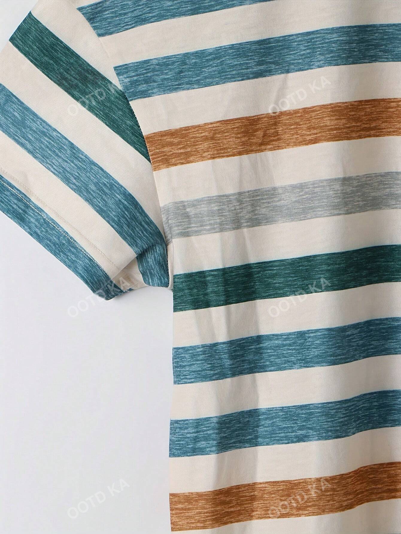 Retro Striped Women's T-Shirt