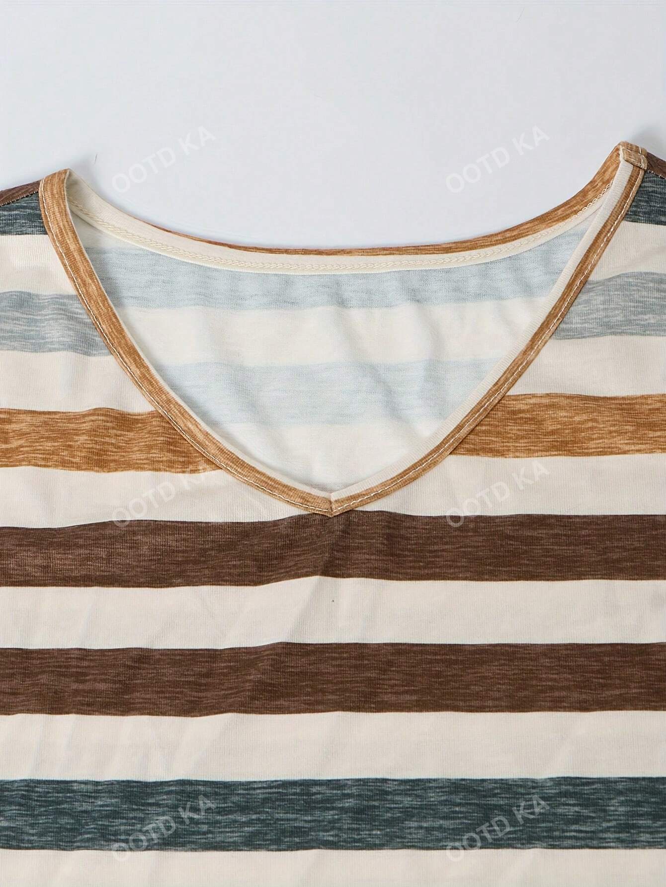 Retro Striped Women's T-Shirt