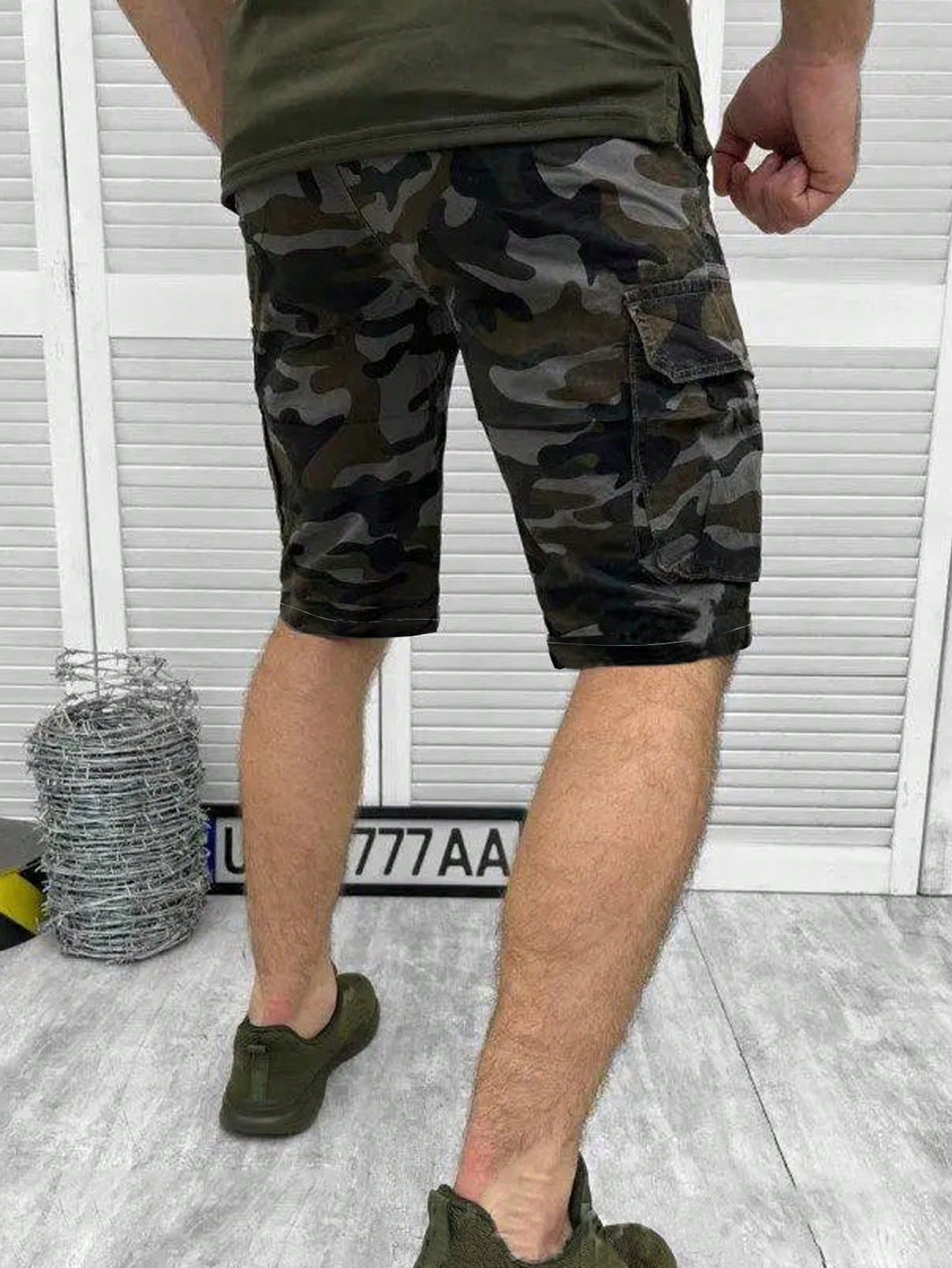 Summer New Men Fashionable Cargo Shorts Outdoor Camouflage Casual Shorts For Men