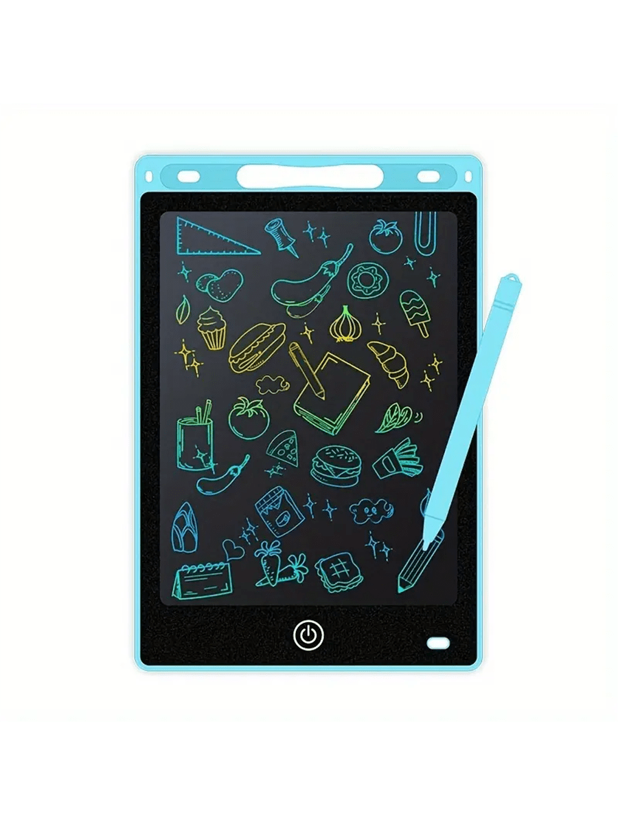 1pc LCD Drawing Tablet, Color Screen Digital Doodle Pad Sketch Board, Writing Board, Educational Christmas Birthday Gift, Halloween, Christmas, Thanksgiving, Eastercoloring Book,Christmas Toy,Blue,Educational Tablet,Stitch,Tablet