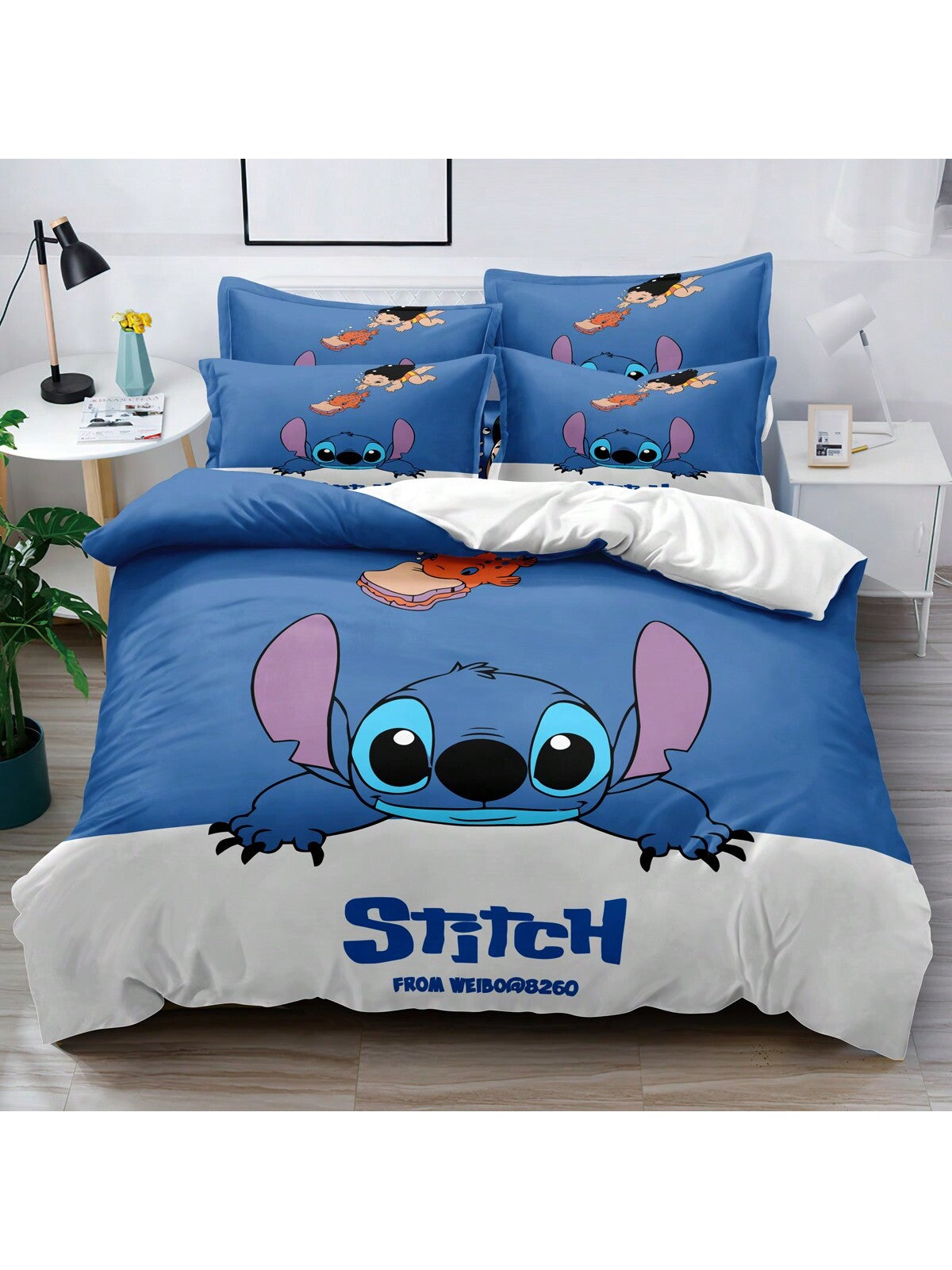 3pcs Cartoon Stifler Pattern Comforter Cover Set - Soft & Comfortable Bedding Set For Bedroom, Guest Room And Dorm Decor, Includes 1 Duvet Cover And 2 Pillowcases