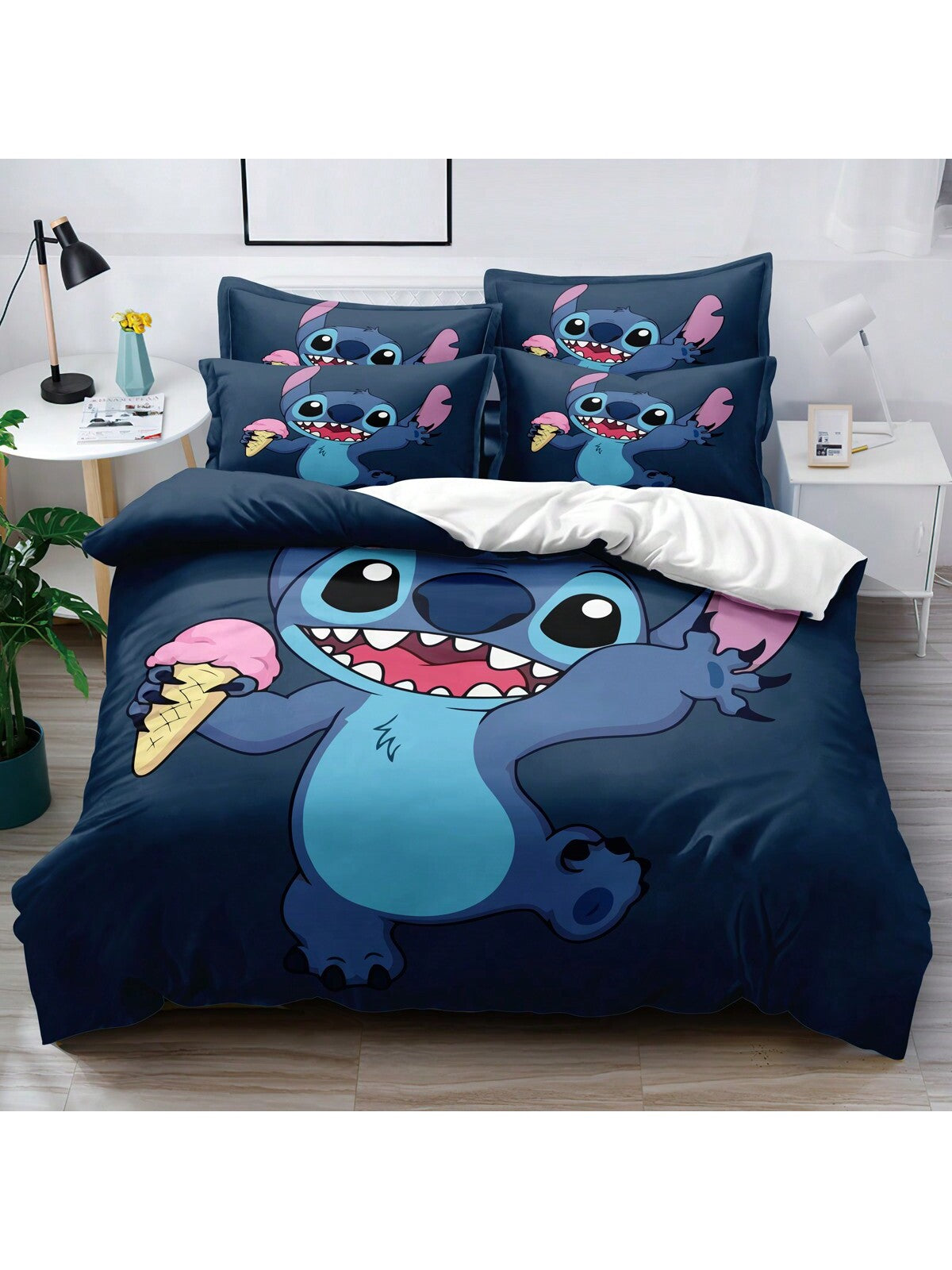 3pcs Cartoon Stifler Pattern Comforter Cover Set - Soft & Comfortable Bedding Set For Bedroom, Guest Room And Dorm Decor, Includes 1 Duvet Cover And 2 Pillowcases