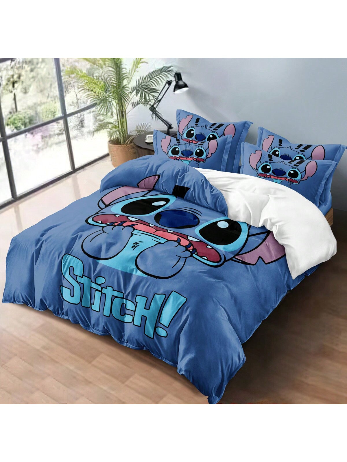 3pcs Cartoon Stifler Pattern Comforter Cover Set - Soft & Comfortable Bedding Set For Bedroom, Guest Room And Dorm Decor, Includes 1 Duvet Cover And 2 Pillowcases