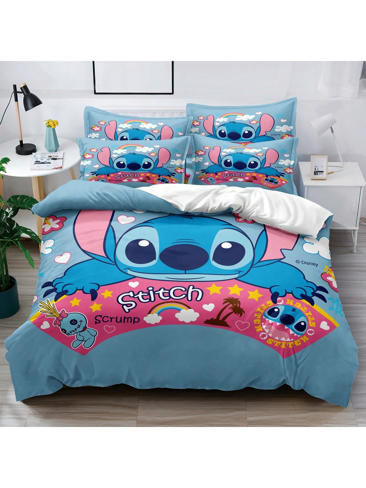 3pcs Cartoon Stifler Pattern Comforter Cover Set - Soft & Comfortable Bedding Set For Bedroom, Guest Room And Dorm Decor, Includes 1 Duvet Cover And 2 Pillowcases